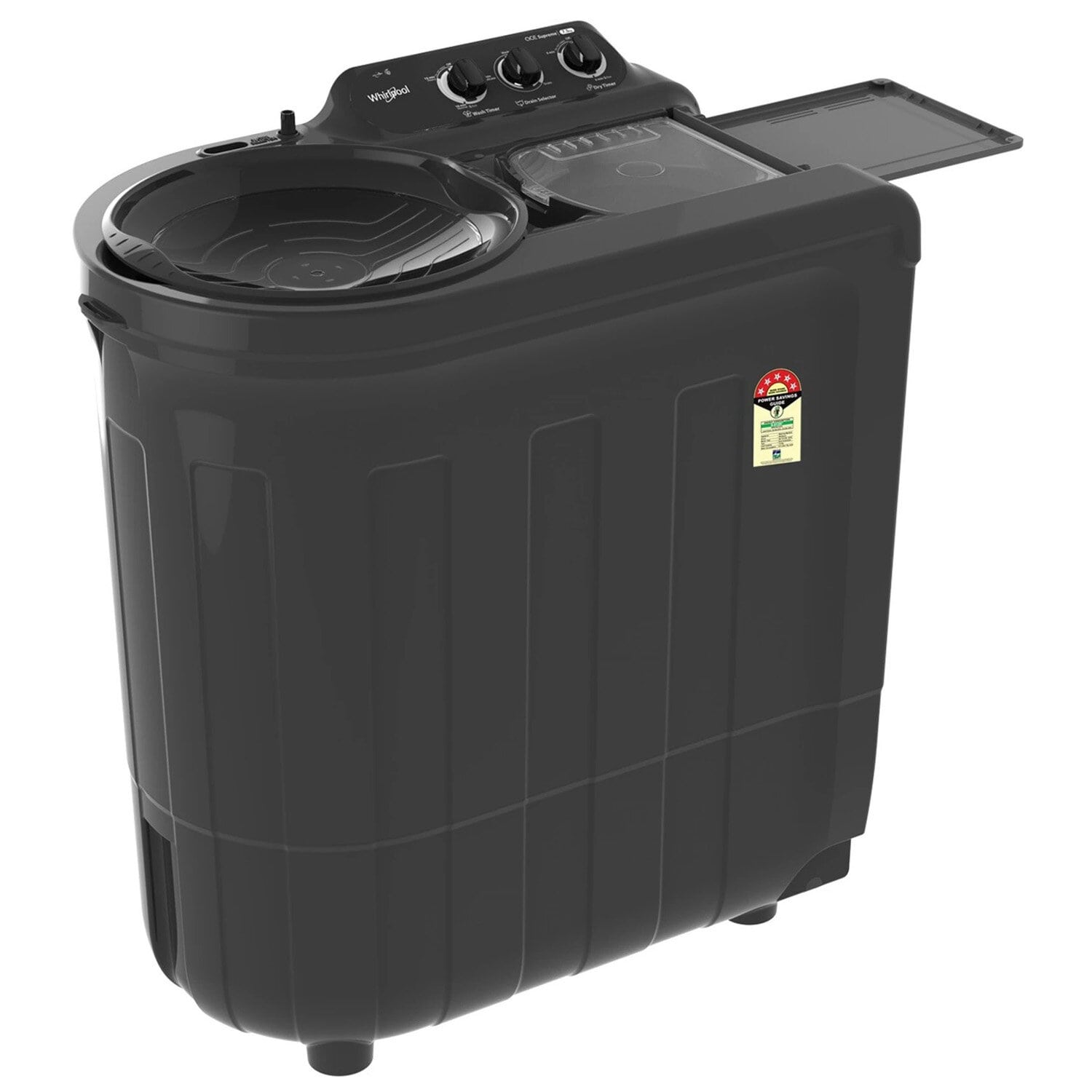 Whirlpool 7.5 KG Semi Automatic Machine with In built Scrubber and Rust and Corrosion Free Body, Grey Dazzle, Ace Super Soak Whirlpool 7.5 KG Semi Automatic Machine with In built Scrubber and Rust and Corrosion Free Body, Grey Dazzle, Ace Super Soak - Image 6