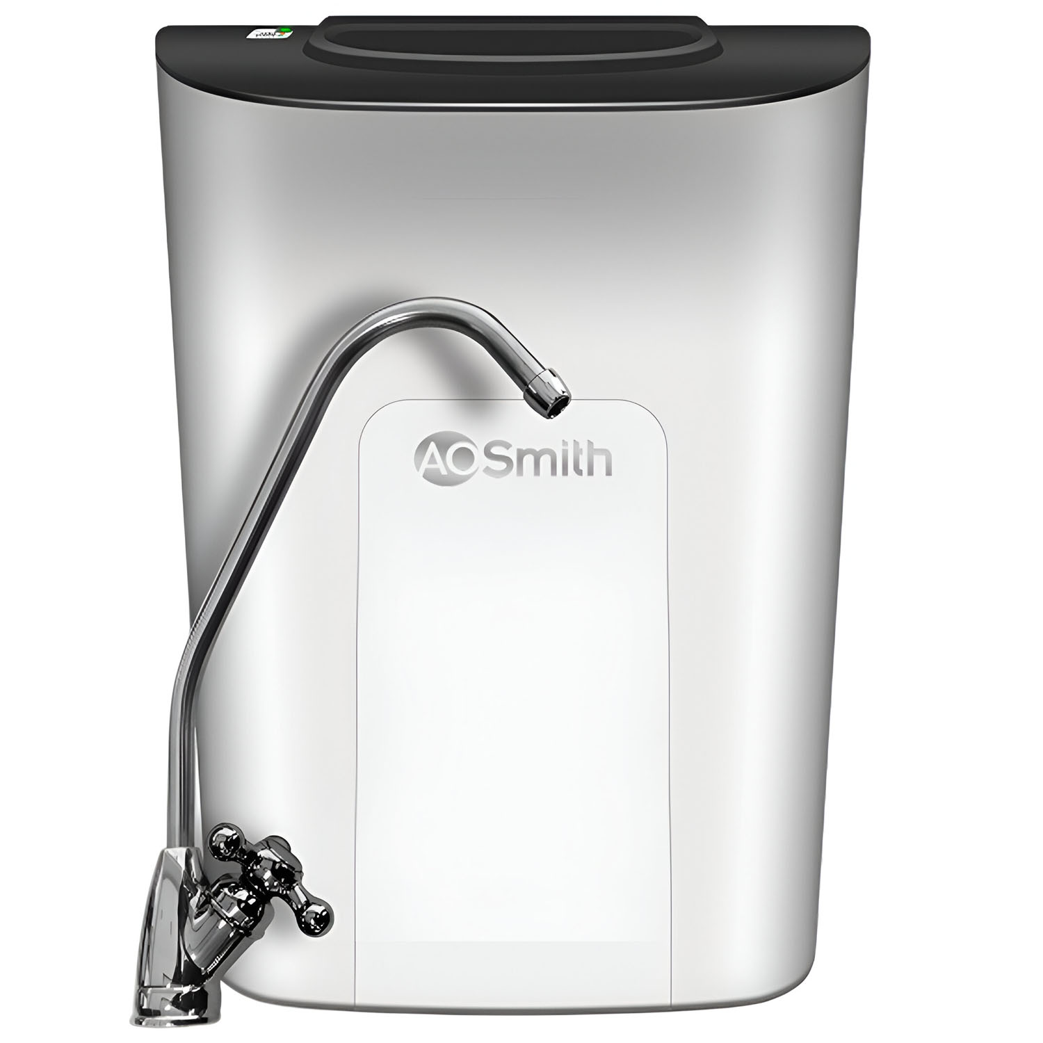 AO Smith Under the Sink UV Water Purifier with 6 stage purification, Goose Neck Faucet and 1 Year Warranty, White, U2 Pro, Without Storage - Image 1