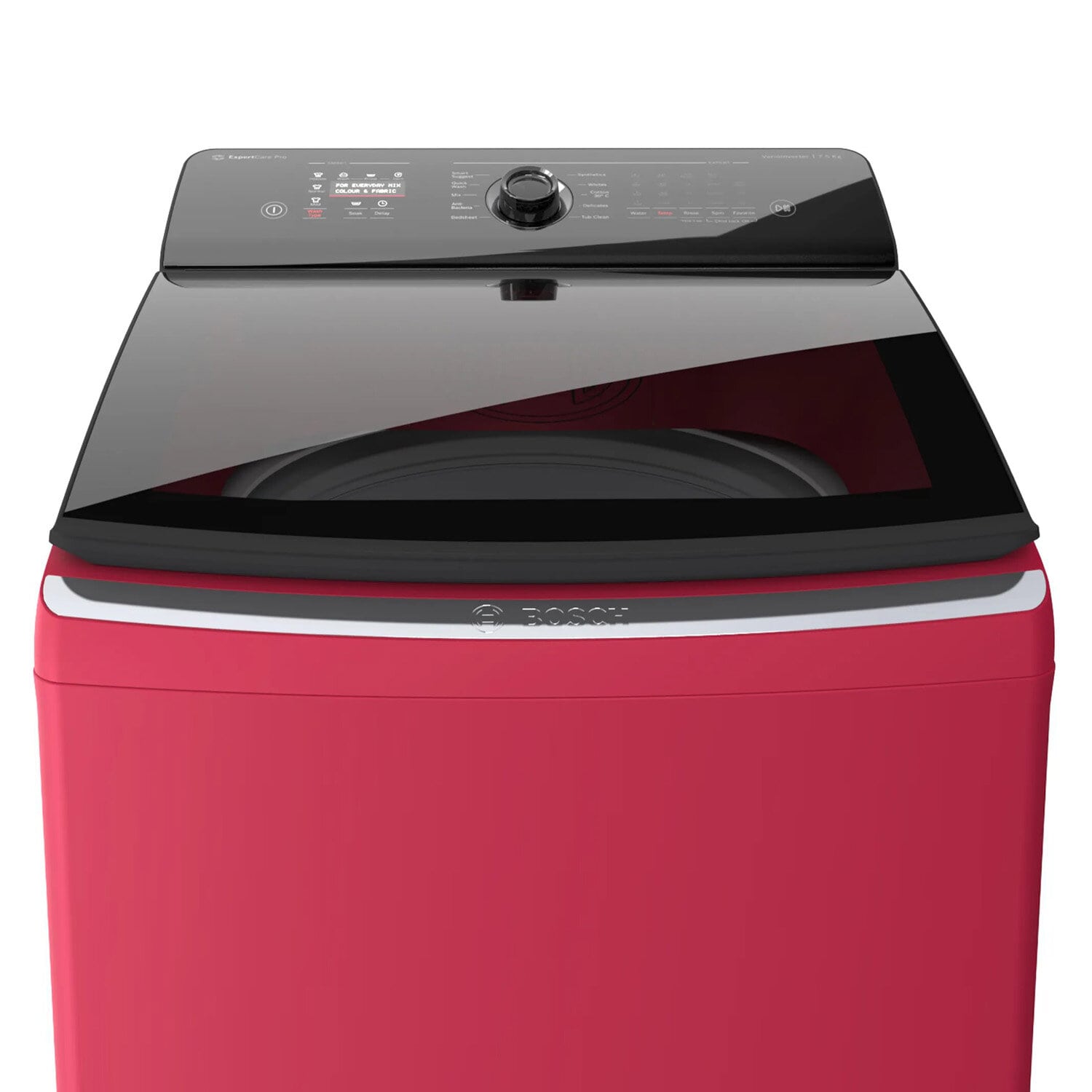 Bosch 7.5 KG Fully Automatic Top Load with Jog Dial and Powerwave Wash System, Red, WOI755ROIN - Image 2