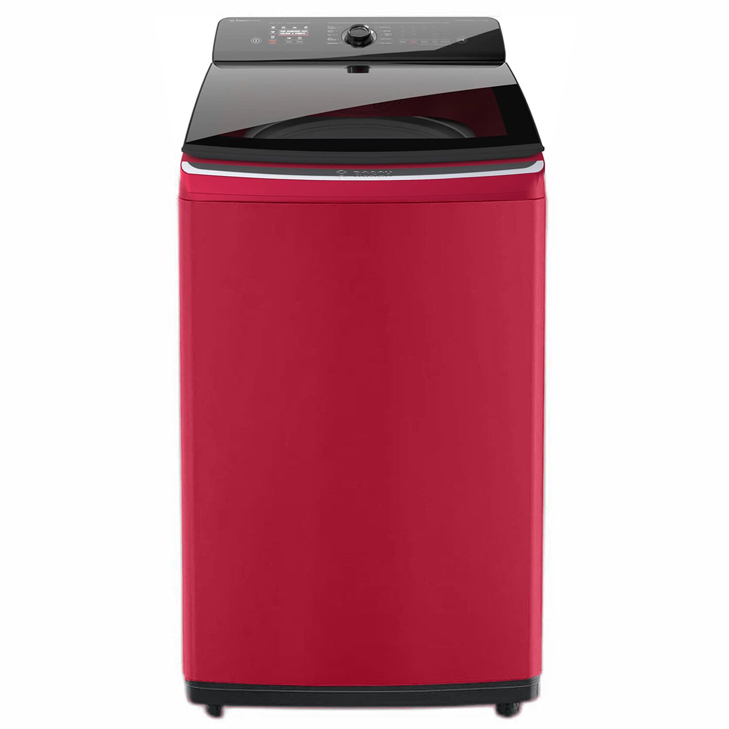 Bosch 7.5 KG Fully Automatic Top Load with Jog Dial and Powerwave Wash System, Red, WOI755ROIN - Image 1