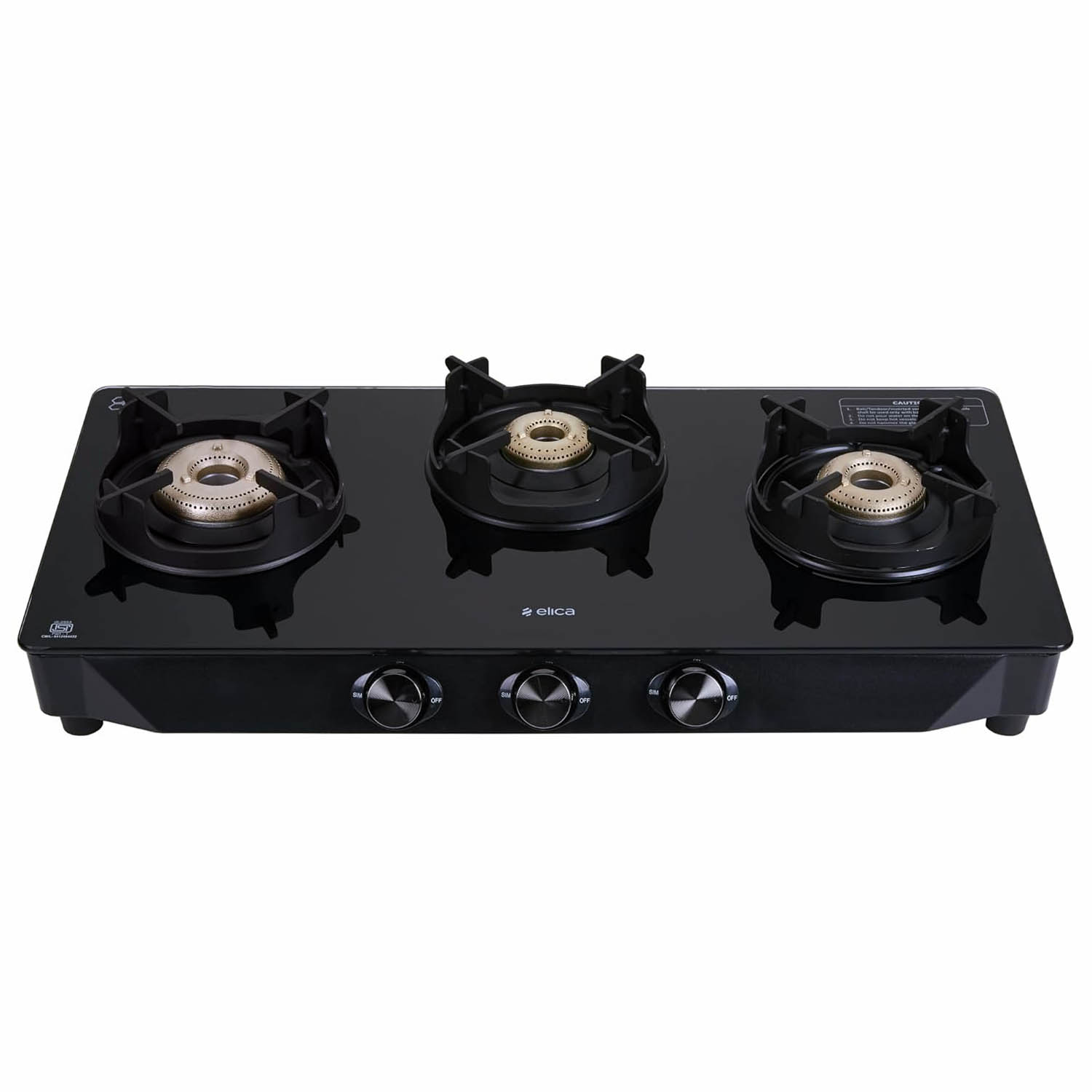 Elica Free-standing Cooktop Crest 370J Nero Elica Free-standing Cooktop Crest 370J Nero - Image 1