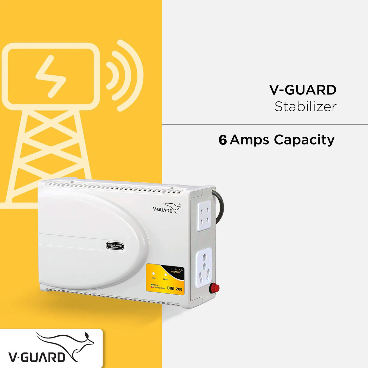 V GUARD Voltage stabilizers DIGI 200 - Image 6