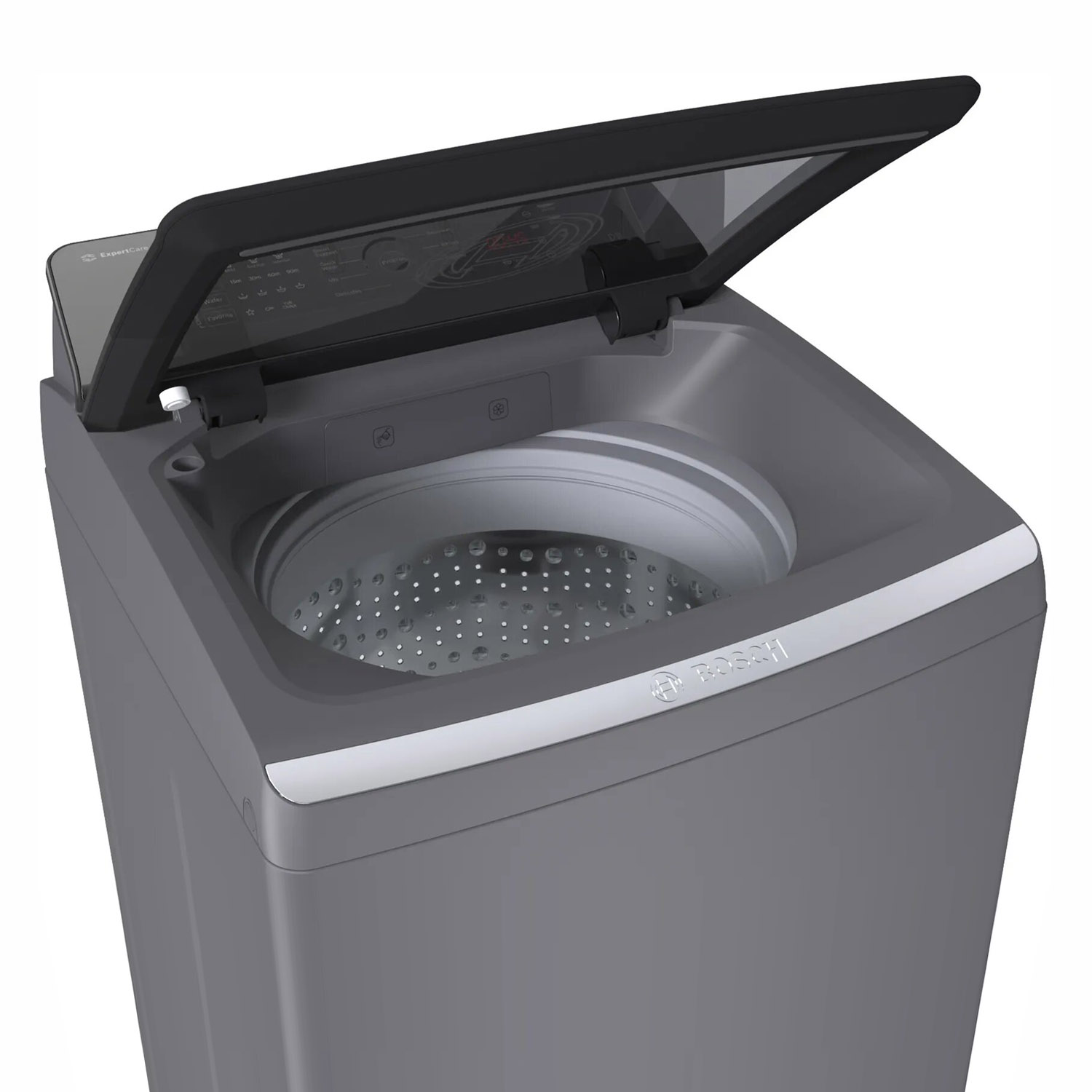 Bosch 7 KG Fully Automatic Top Load Machine with Reload Function, Grey, WOE701DOIN - Image 4