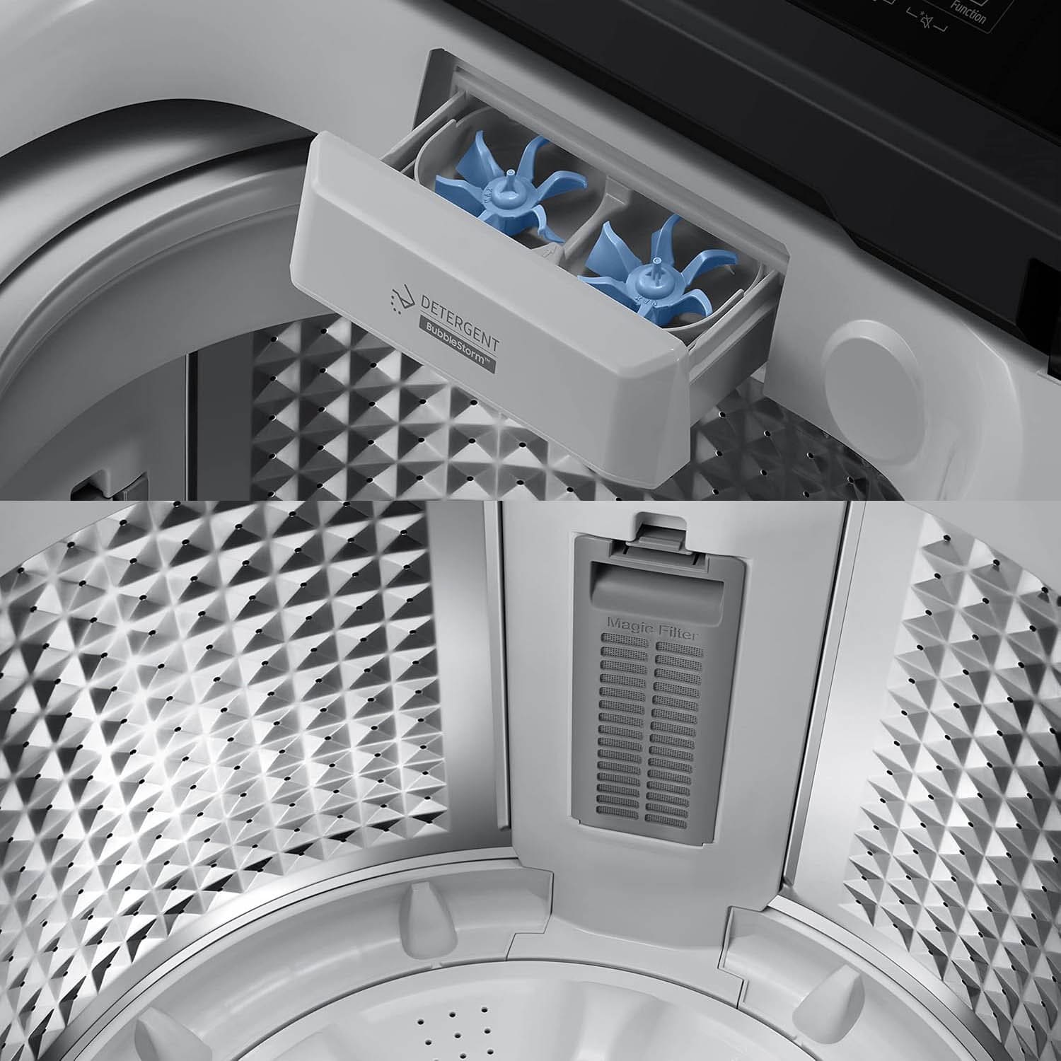 Samsung 7KG Fully Automatic Top Load Washing Machine with Digital Inverter, Lavender Gray, WA70BG4441BYTL Samsung 7KG Fully Automatic Top Load Washing Machine with Digital Inverter, Lavender Gray, WA70BG4441BYTL - Image 8