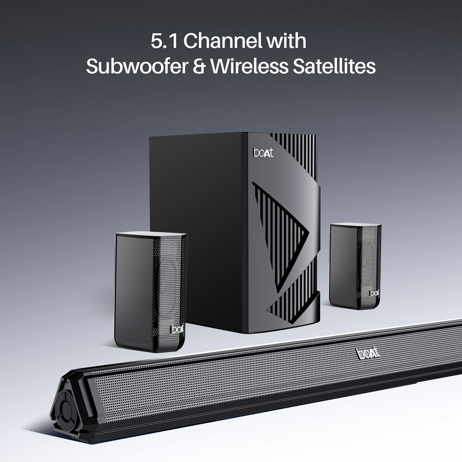 Boat 360 Watt 5.1 Channel Home Theatre, Aavante Bar 3200D Pro - Image 6