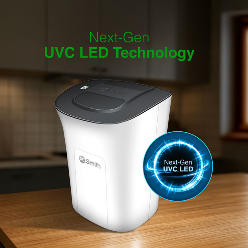AO Smith Under the Sink UV Water Purifier with 6 stage purification, Goose Neck Faucet and 1 Year Warranty, White, U2 Pro, Without Storage - Image 7