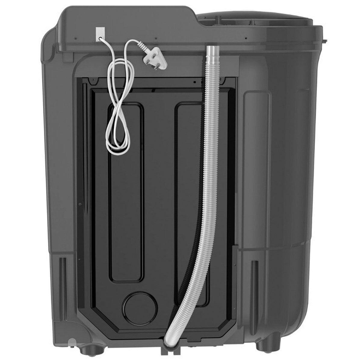 Whirlpool 7.5 KG Semi Automatic Machine with In built Scrubber and Rust and Corrosion Free Body, Grey Dazzle, Ace Super Soak Whirlpool 7.5 KG Semi Automatic Machine with In built Scrubber and Rust and Corrosion Free Body, Grey Dazzle, Ace Super Soak - Image 7