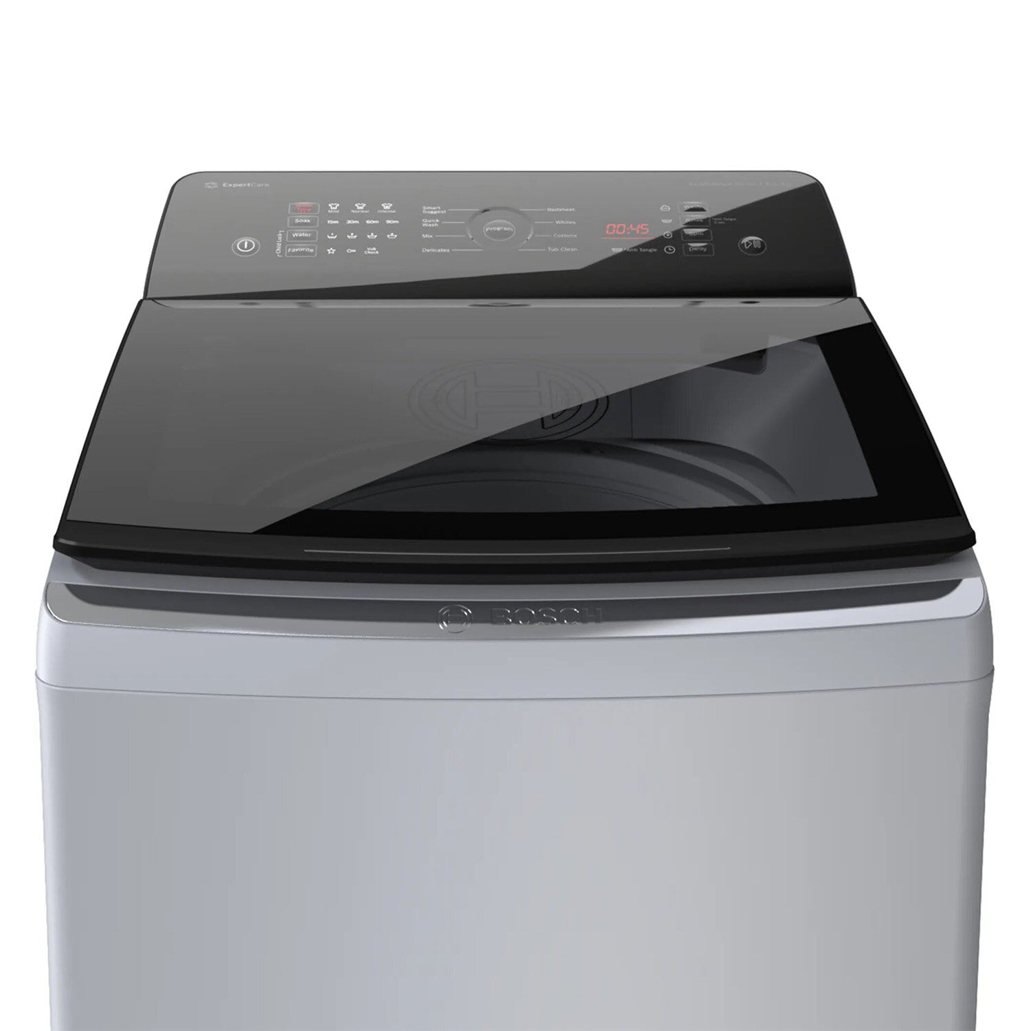 Bosch 8 KG Fully Automatic Top Load Machine with Stainless Steel Drum and Digital Display, Silver, WOE802S7IN - Image 2