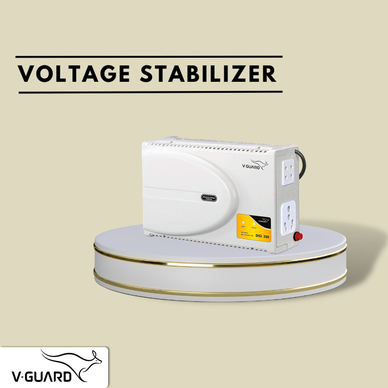 V GUARD Voltage stabilizers DIGI 200 - Image 2