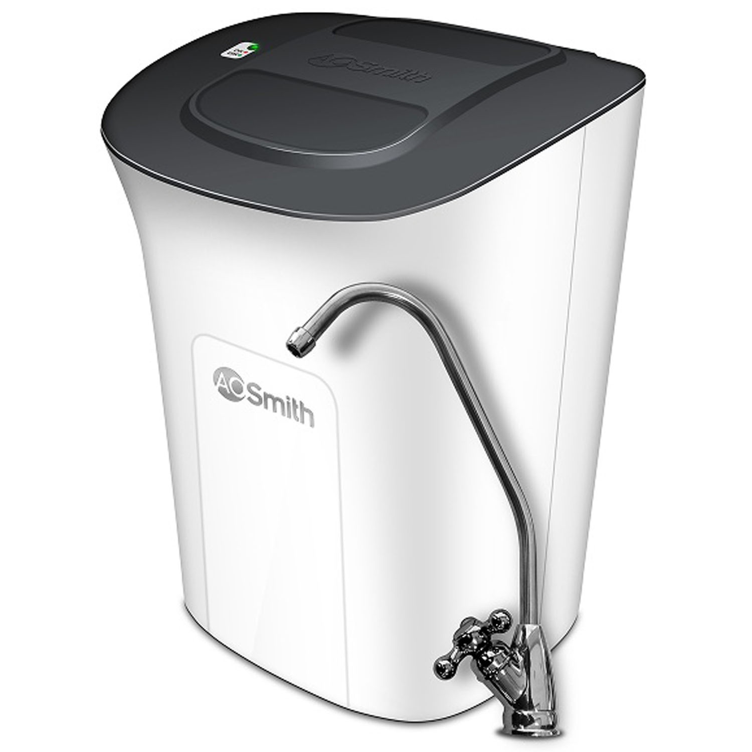 AO Smith Under the Sink UV Water Purifier with 6 stage purification, Goose Neck Faucet and 1 Year Warranty, White, U2 Pro, Without Storage - Image 3