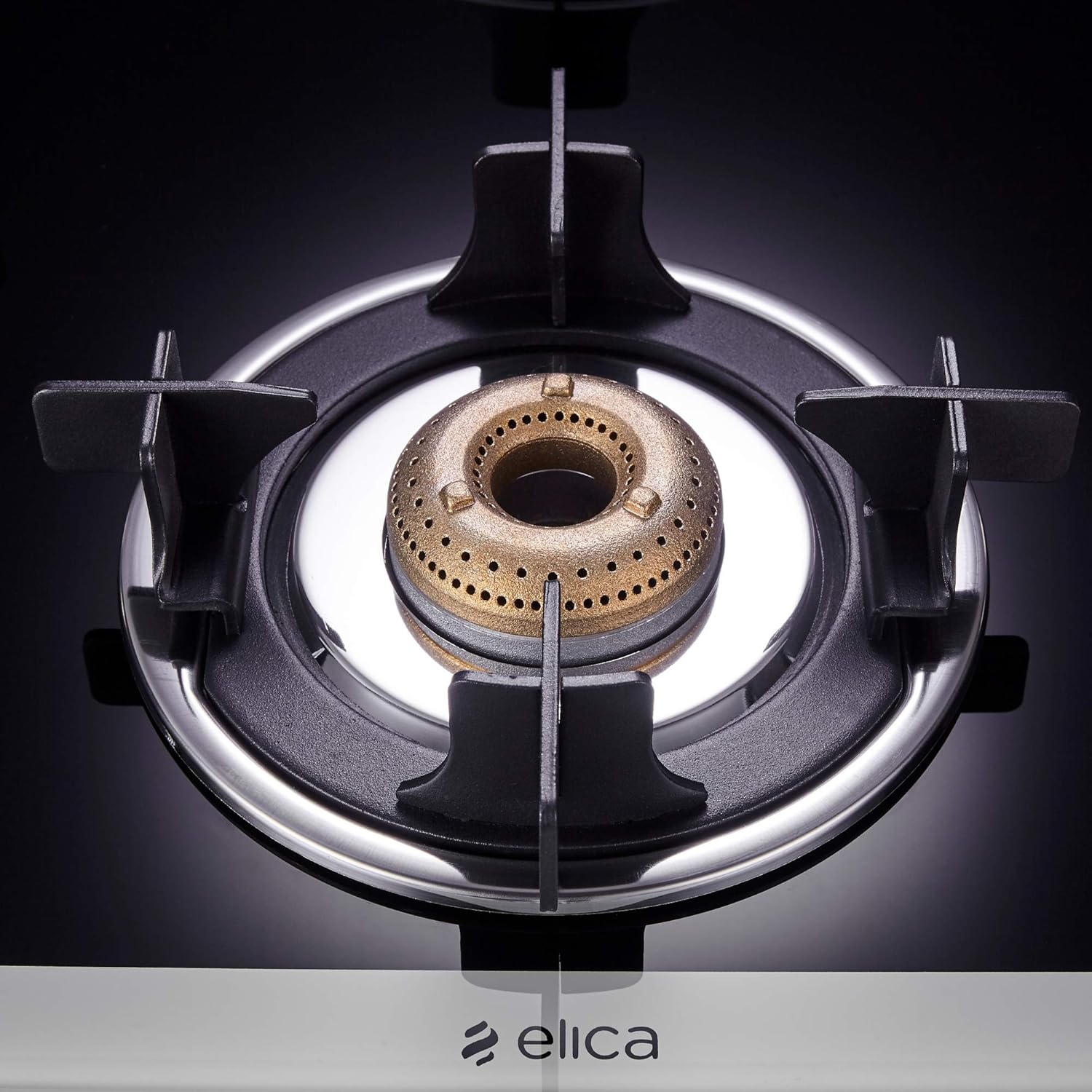 Elica Free-standing Cooktop Mat Onyx 694 Ct Vetro 2J Black - Image 3