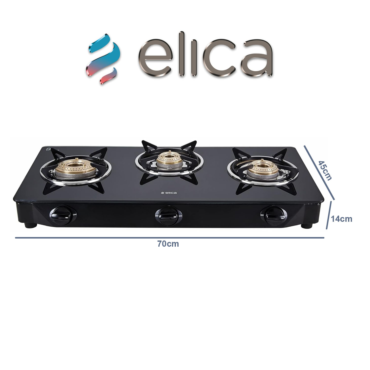 Elica Free-standing Cooktop CT Vetro 370J Elica Free-standing Cooktop CT Vetro 370J - Image 6