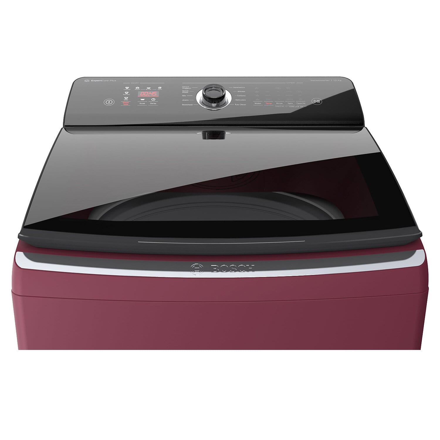 Bosch 10 KG Fully Automatic Topload Washing Machine, Maroon, WOI104MOIN - Image 3