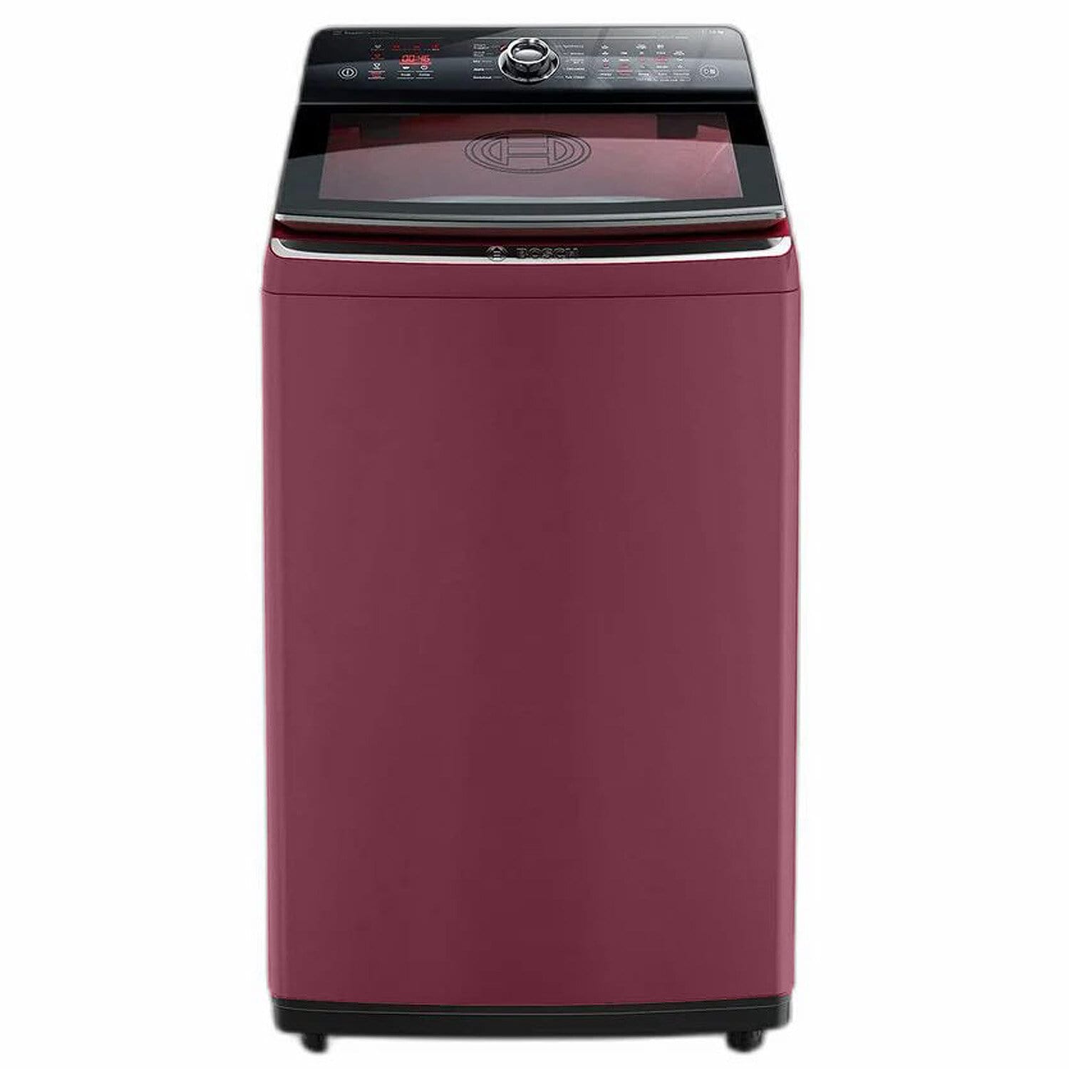 Bosch 10 KG Fully Automatic Topload Washing Machine, Maroon, WOI104MOIN - Image 1