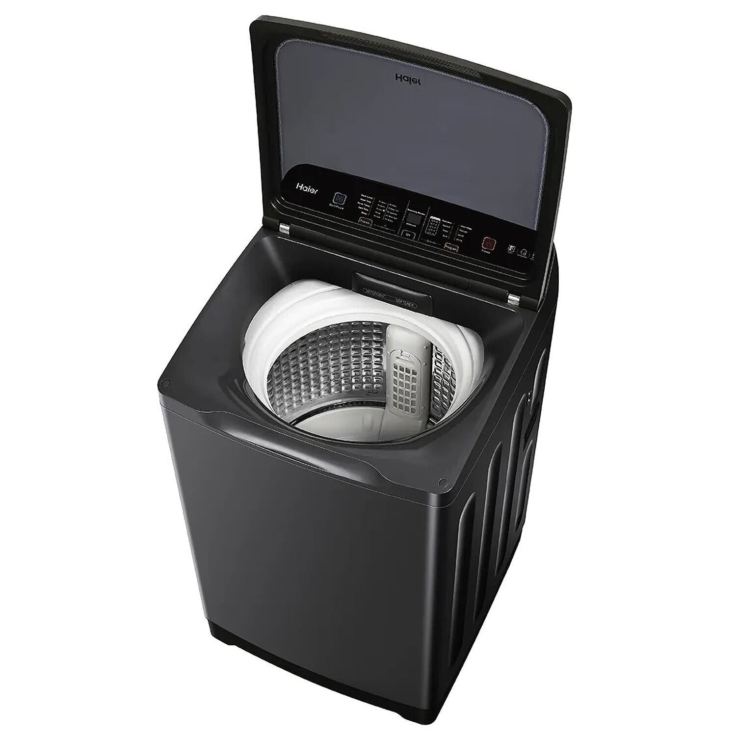 Haier 7 KG Fully Automatic Top Load Machine with Back Panel, Built-in Heater and Oceanus Wave Drum and Storm Pulsator, Dark Jade Silver, HWM70-678ES8 - Image 6