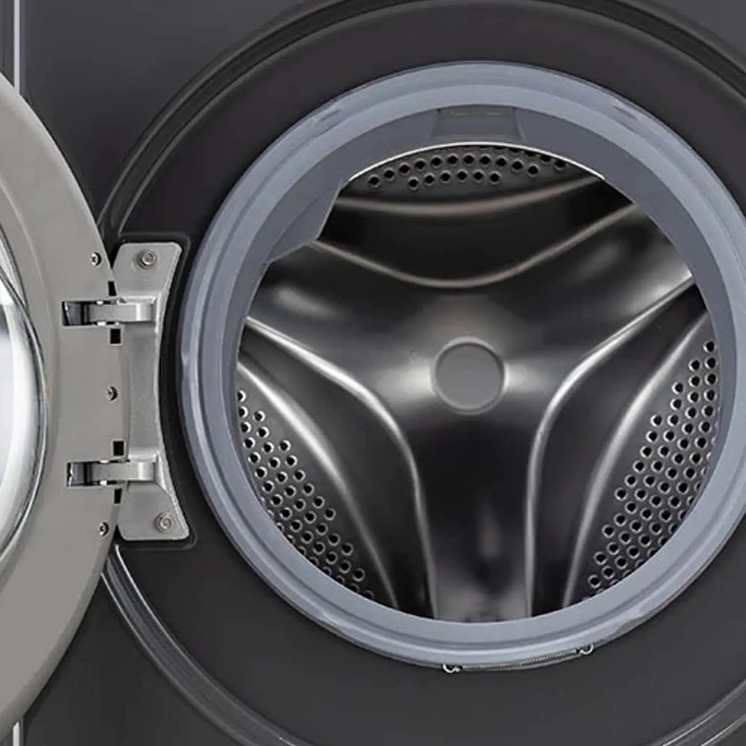 LG 9 KG 1400 RPM Fully Automatic Front Load Machine with AI Direct Drive Motor, Steam, Smart Diagnostics, Middle Black, FHV1409Z4M - Image 9