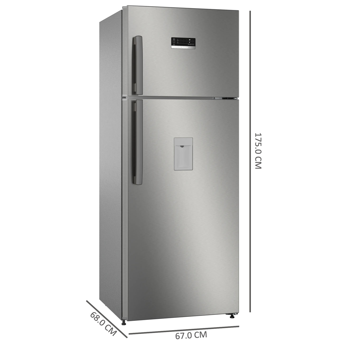 Bosch Double Door Refrigerator CTC35S02DI - Image 8