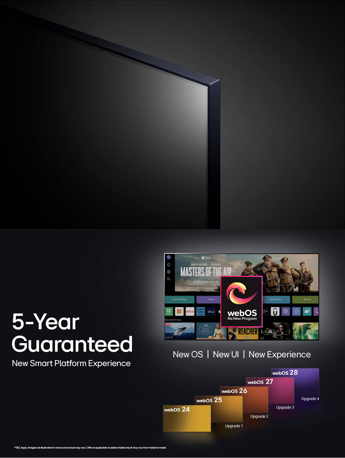 LG 4K TV with Alpha 5 AI Processor with 4K Gen 7 and WebOS, Black, UT8040-70UT80406LA - Image 13