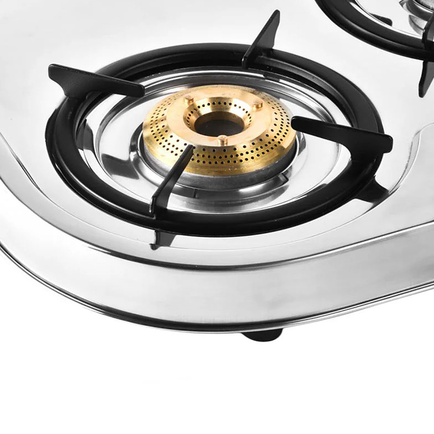 Sunflame Cooktop with Brass Burners, Removable Drip Tray and ISI Certification, LPG Stove Spectra DX, Steel-SPECTRA 3B-3 Brass Burner - Image 3