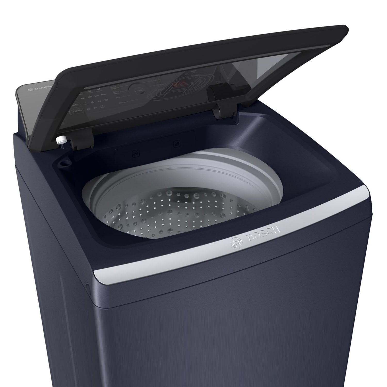 Bosch 8 KG Fully Automatic Top Load Machine with Stainless Steel Drum and Digital Display, Dark Lake, WOE802B7IN - Image 5