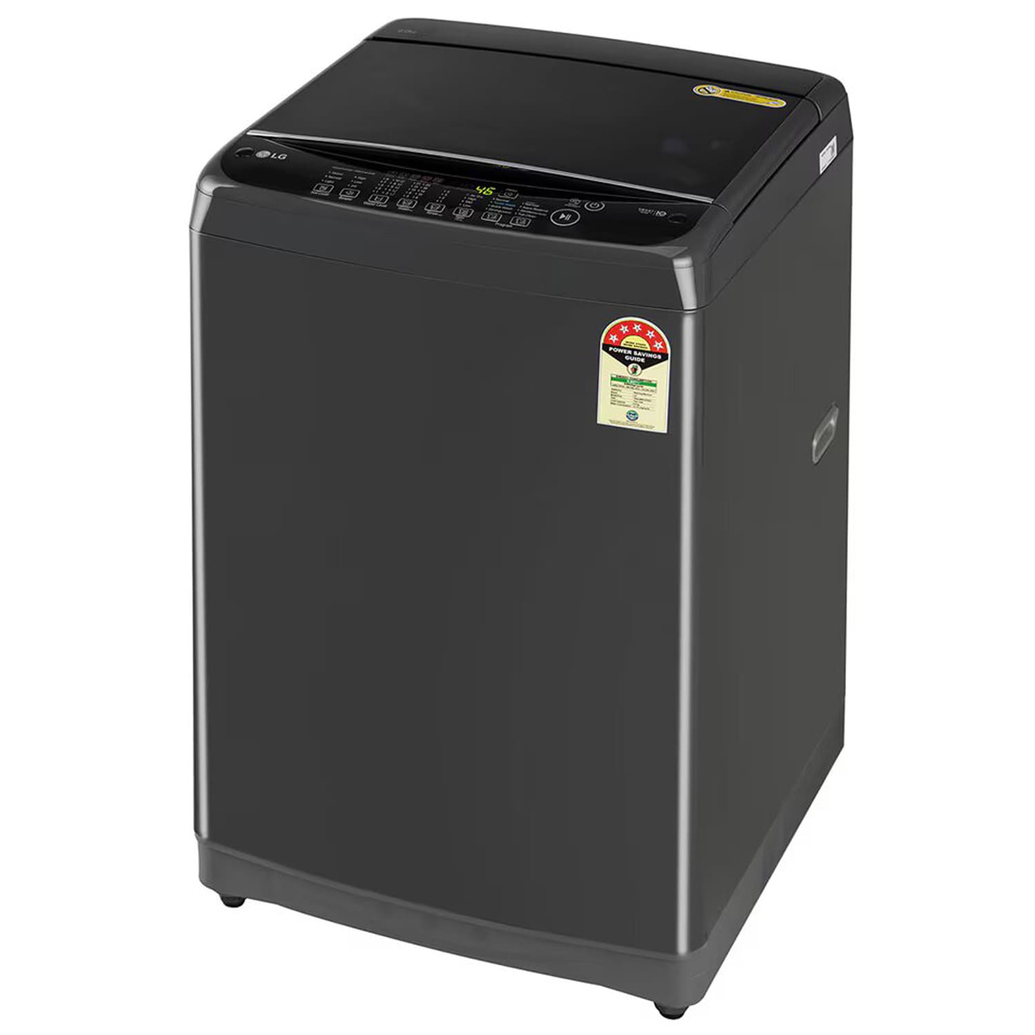 LG 9 KG Fully Automatic Top Load Machine with Smart Inverter Motor, Auto Tub Clean and Smart Diagnostics, Middle Black, T90AJMB1Z LG 9 KG Fully Automatic Top Load Machine with Smart Inverter Motor, Auto Tub Clean and Smart Diagnostics, Middle Black, T90AJMB1Z - Image 6