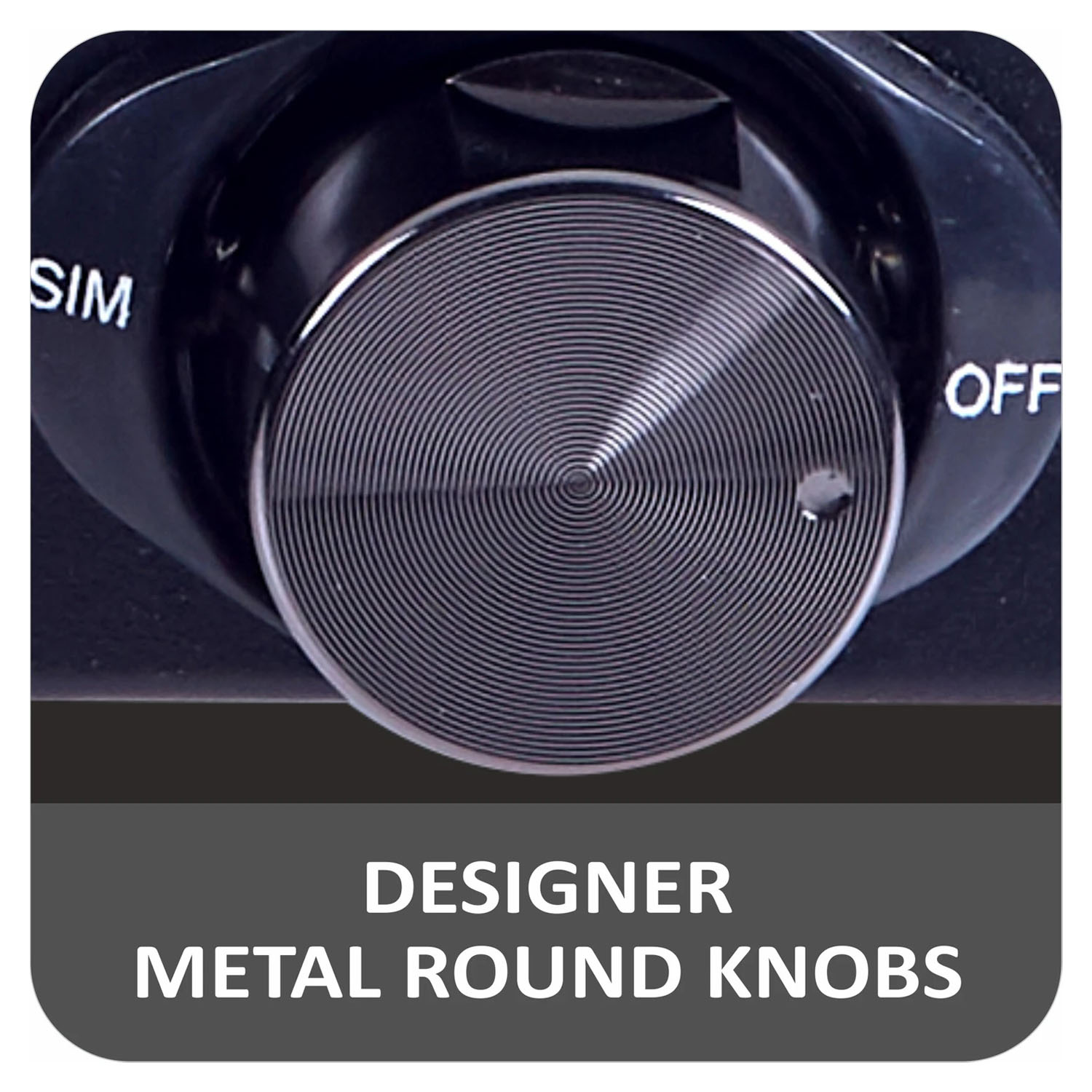 Elica Free-standing Cooktop Crest 460J Nero Elica Free-standing Cooktop Crest 460J Nero - Image 3