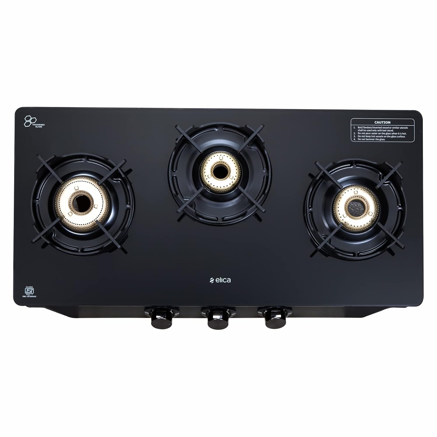 Elica Free-standing Cooktop Crest 370J Nero Elica Free-standing Cooktop Crest 370J Nero - Image 2