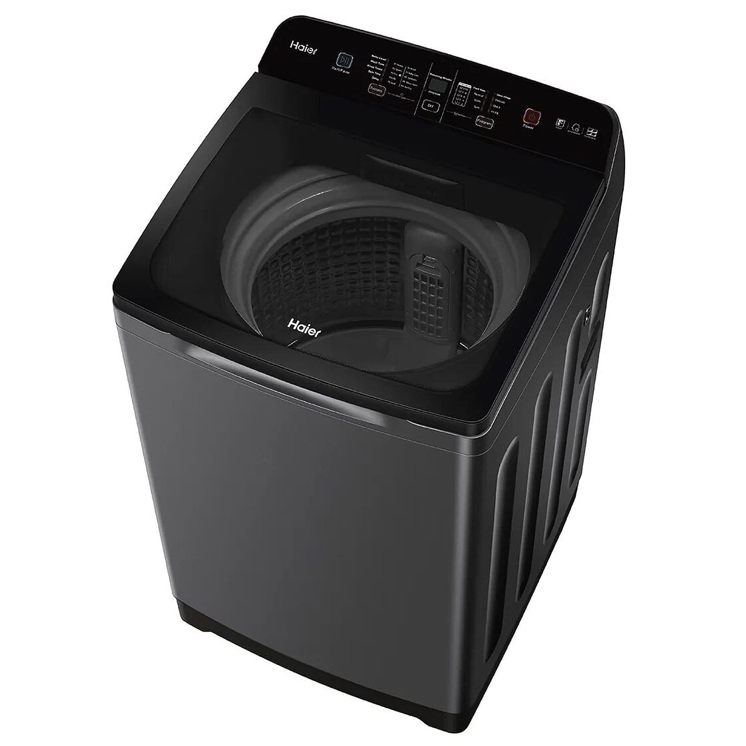 Haier 7 KG Fully Automatic Top Load Machine with Back Panel, Built-in Heater and Oceanus Wave Drum and Storm Pulsator, Dark Jade Silver, HWM70-678ES8 - Image 5