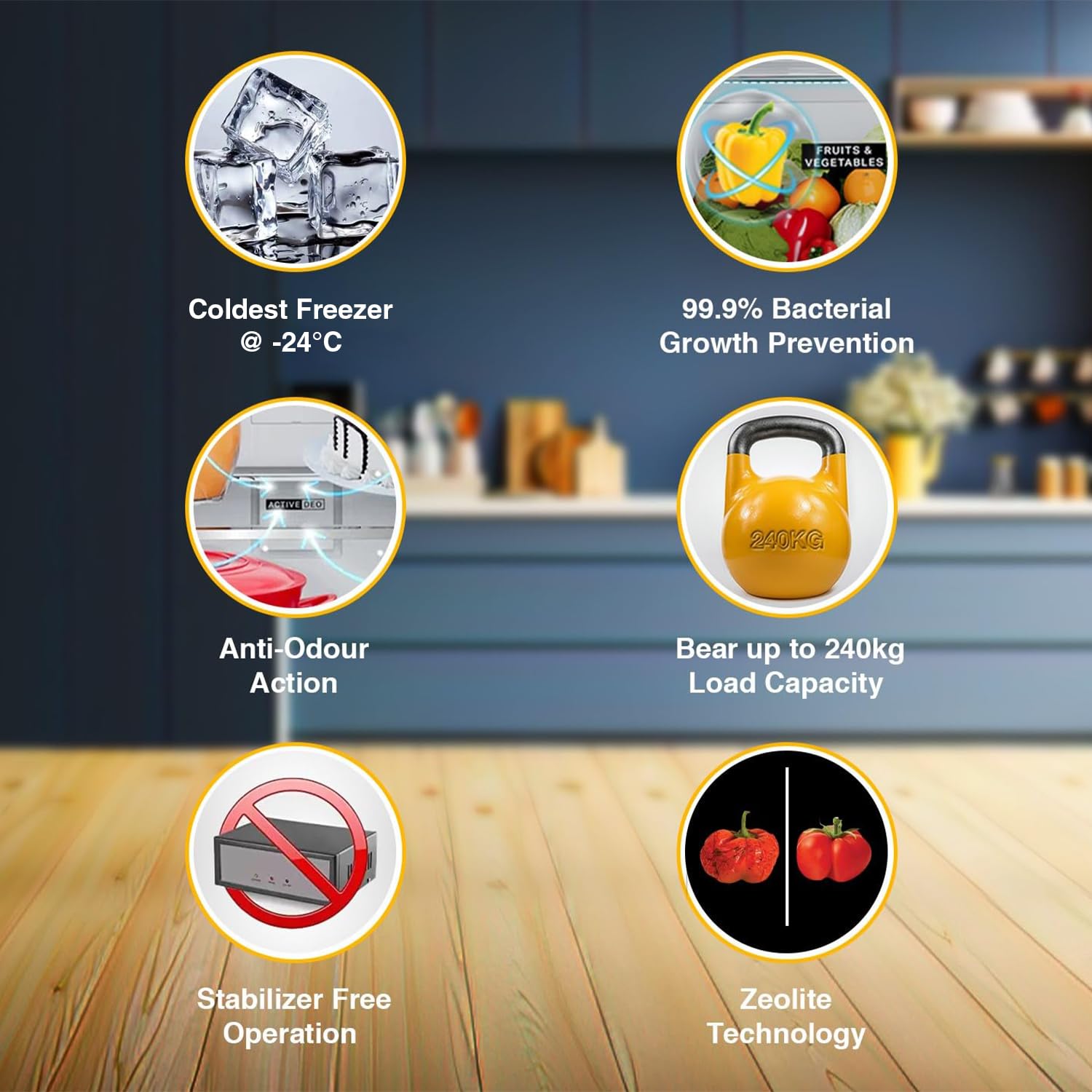 Whirlpool 192 Ltr Icemagic Pro Inverter Direct-Cool Single Door Refrigerator with Base Drawer, Wine Forest, 215 IMPRO ROY-5 Star-215 IMPRO ROY 5S INV WINE FOREST-Z - Image 7