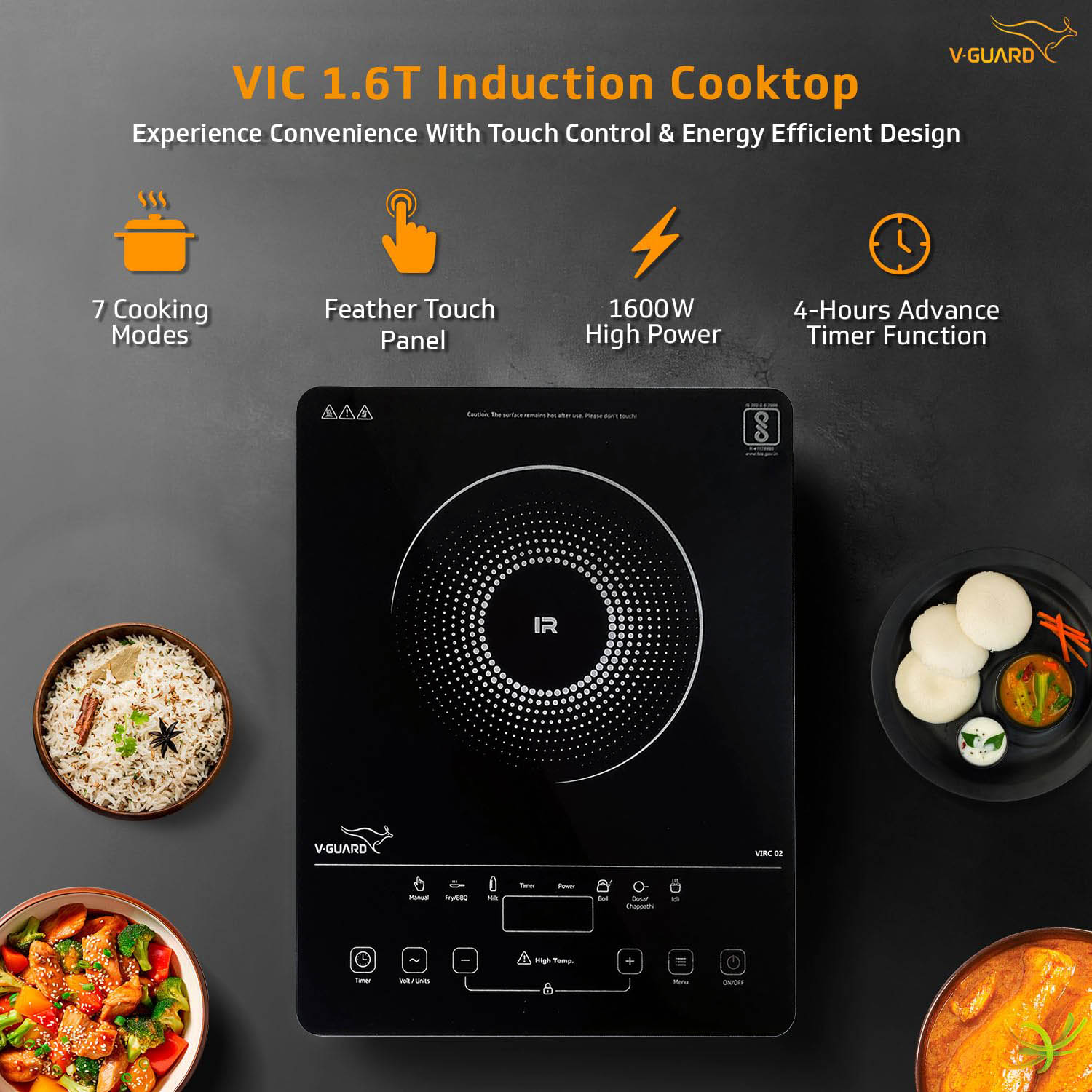 VIRC02.INDUCTIONCOOKTOP2000WV-GUARD - Image 6