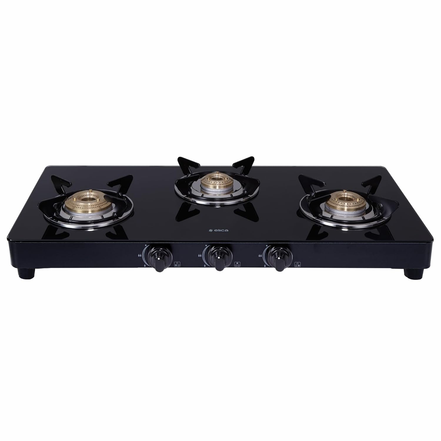 Elica Free-standing Cooktop 377CT Vetro Black - Image 1