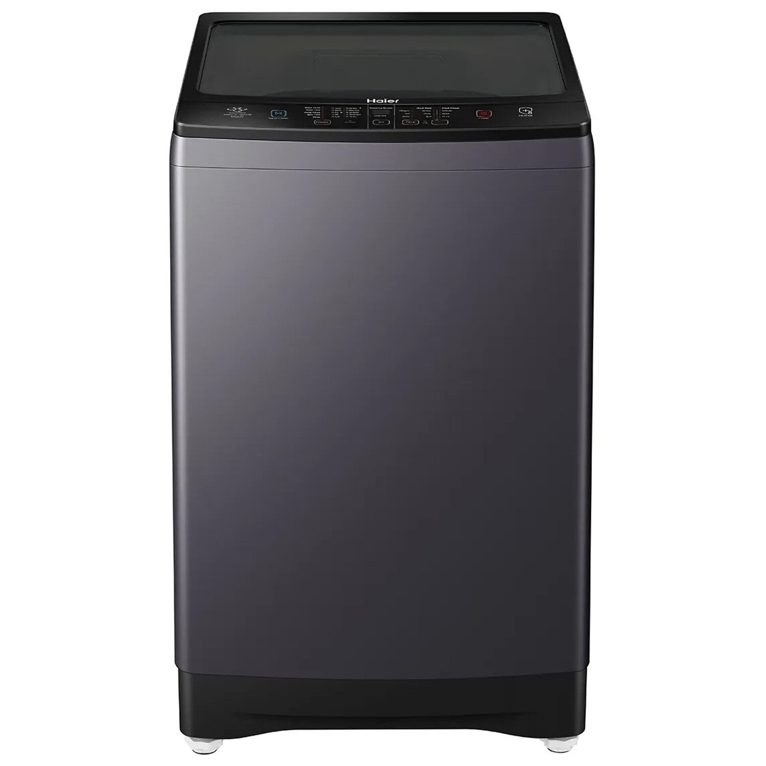 Haier 8 KG Fully Automatic Top Load Machine with Storm Pulsator, 3 Hot Water Modes, 15 Minutes Quick Wash and Built-In Heater, Silver, HWM80-H826S6 Haier 8 KG Fully Automatic Top Load Machine with Storm Pulsator, 3 Hot Water Modes, 15 Minutes Quick Wash and Built-In Heater, Silver, HWM80-H826S6 - Image 2