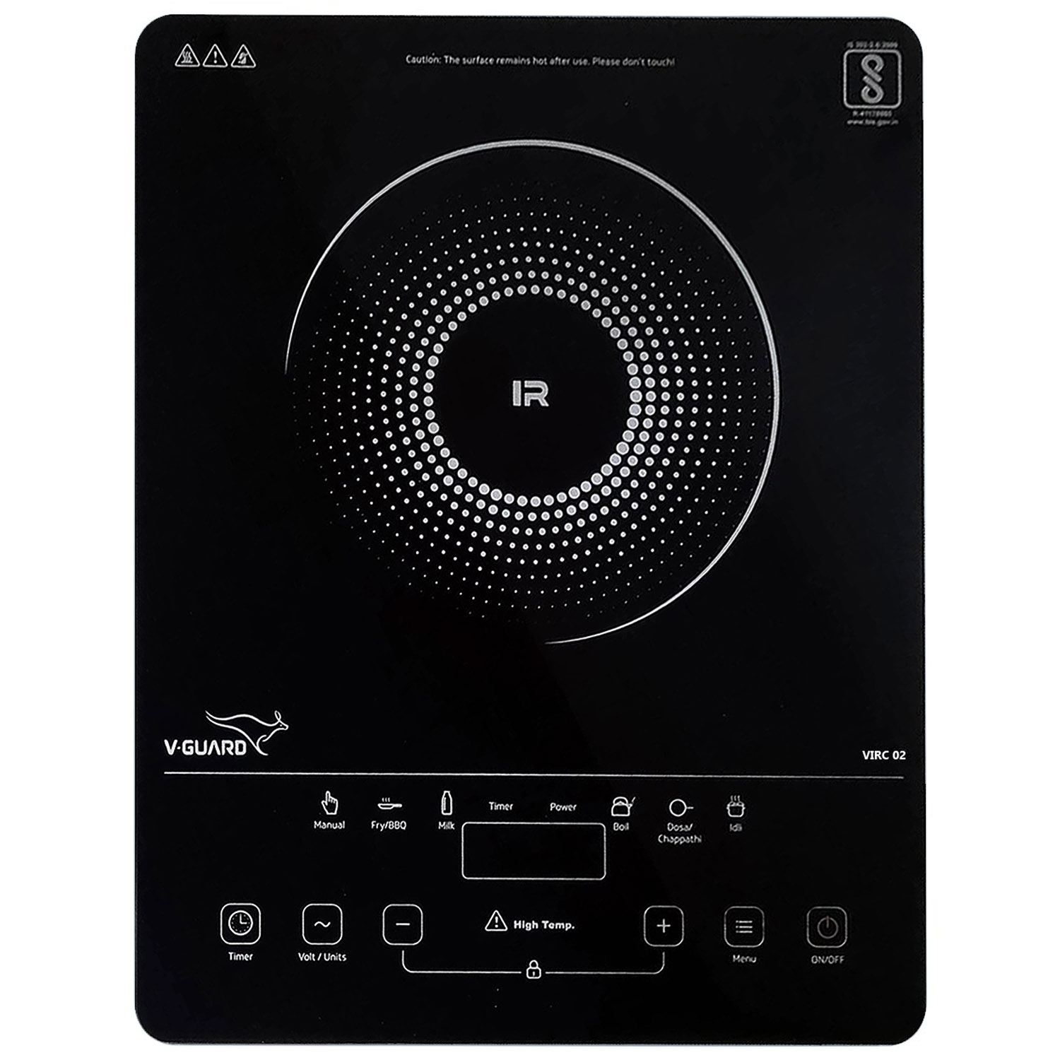VIRC02.INDUCTIONCOOKTOP2000WV-GUARD - Image 1