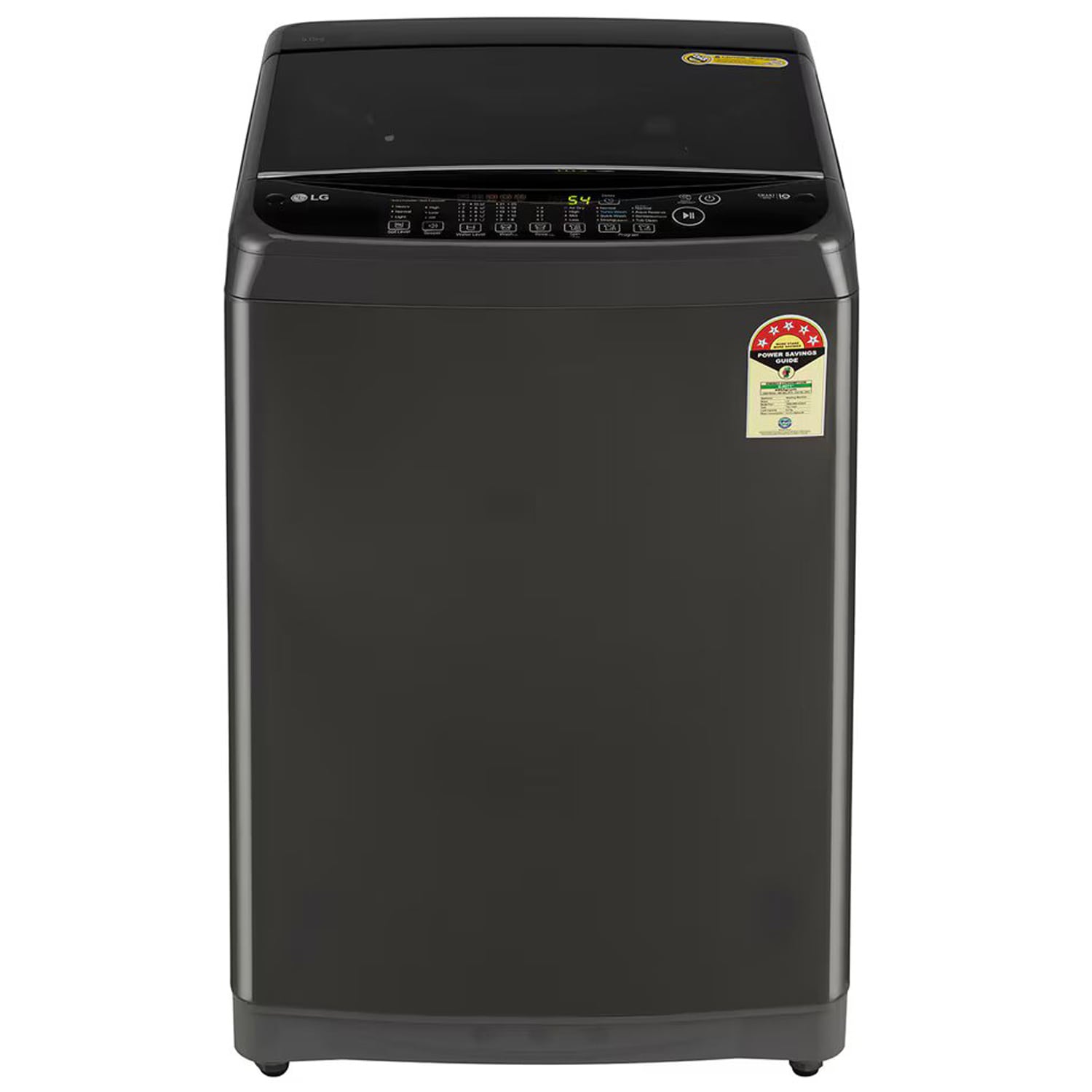 LG 9 KG Fully Automatic Top Load Machine with Smart Inverter Motor, Auto Tub Clean and Smart Diagnostics, Middle Black, T90AJMB1Z LG 9 KG Fully Automatic Top Load Machine with Smart Inverter Motor, Auto Tub Clean and Smart Diagnostics, Middle Black, T90AJMB1Z - Image 2