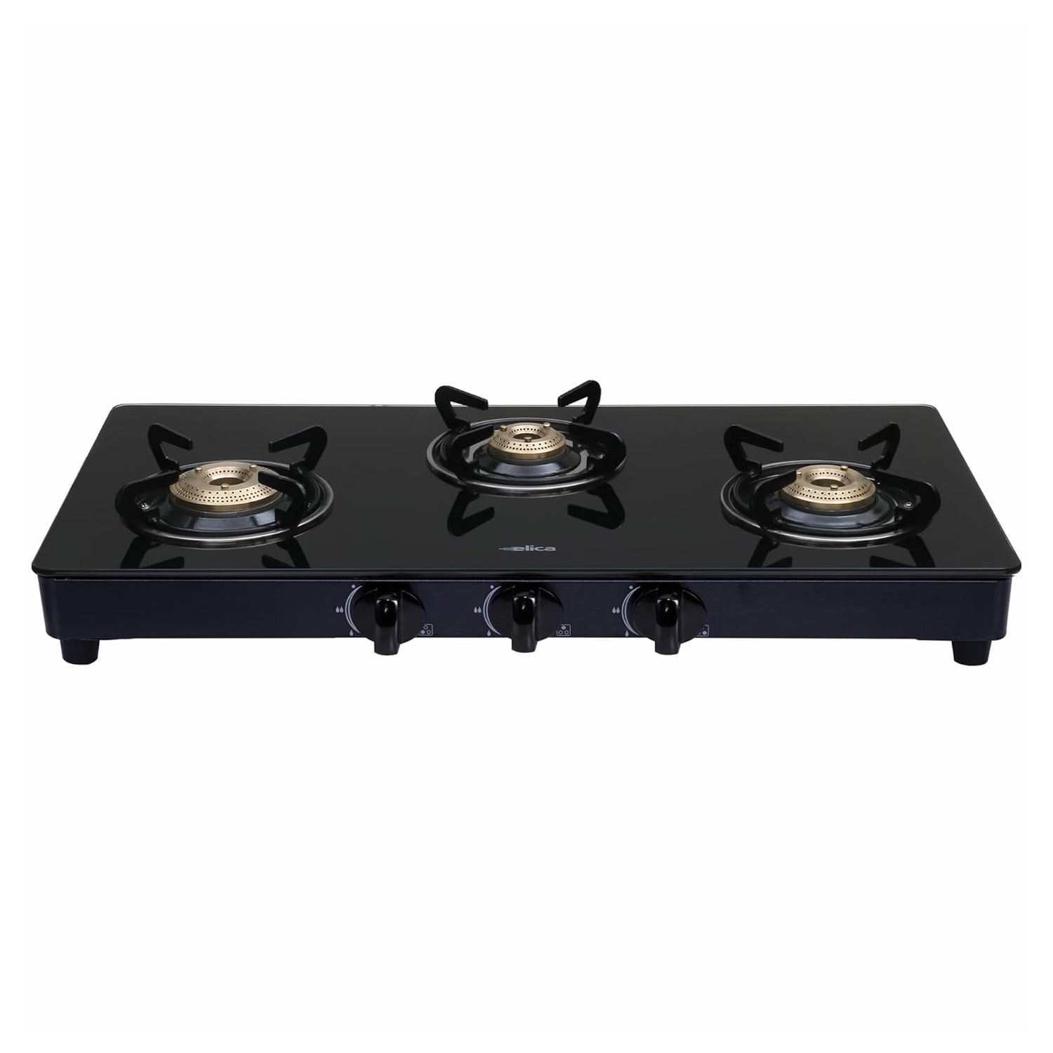 Elica Free-standing Cooktop Mat Onyx 773 Ct Vetro 2J Black - Image 1