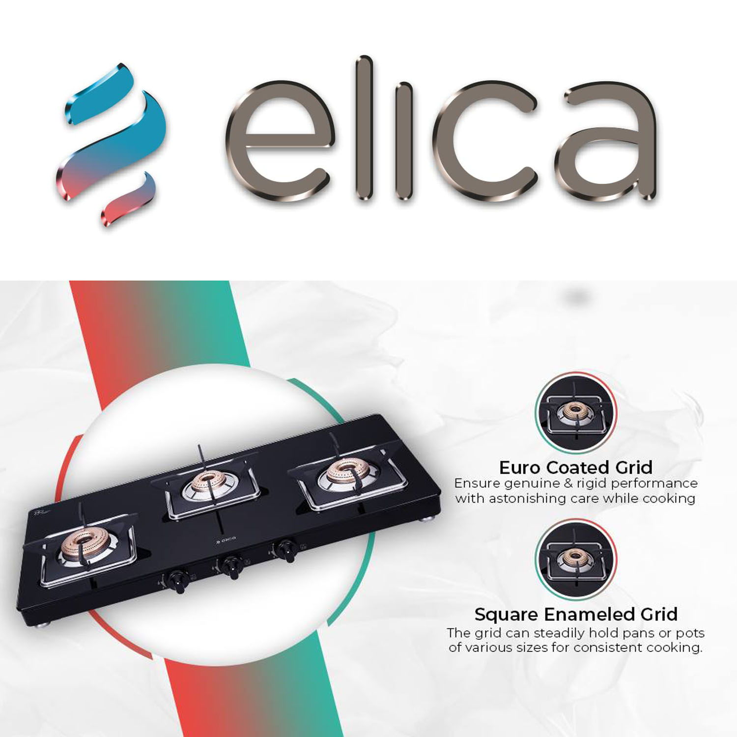 Elica Free-standing Cooktop 773 CT Vetro Slimline SPF Elica Free-standing Cooktop 773 CT Vetro Slimline SPF - Image 7