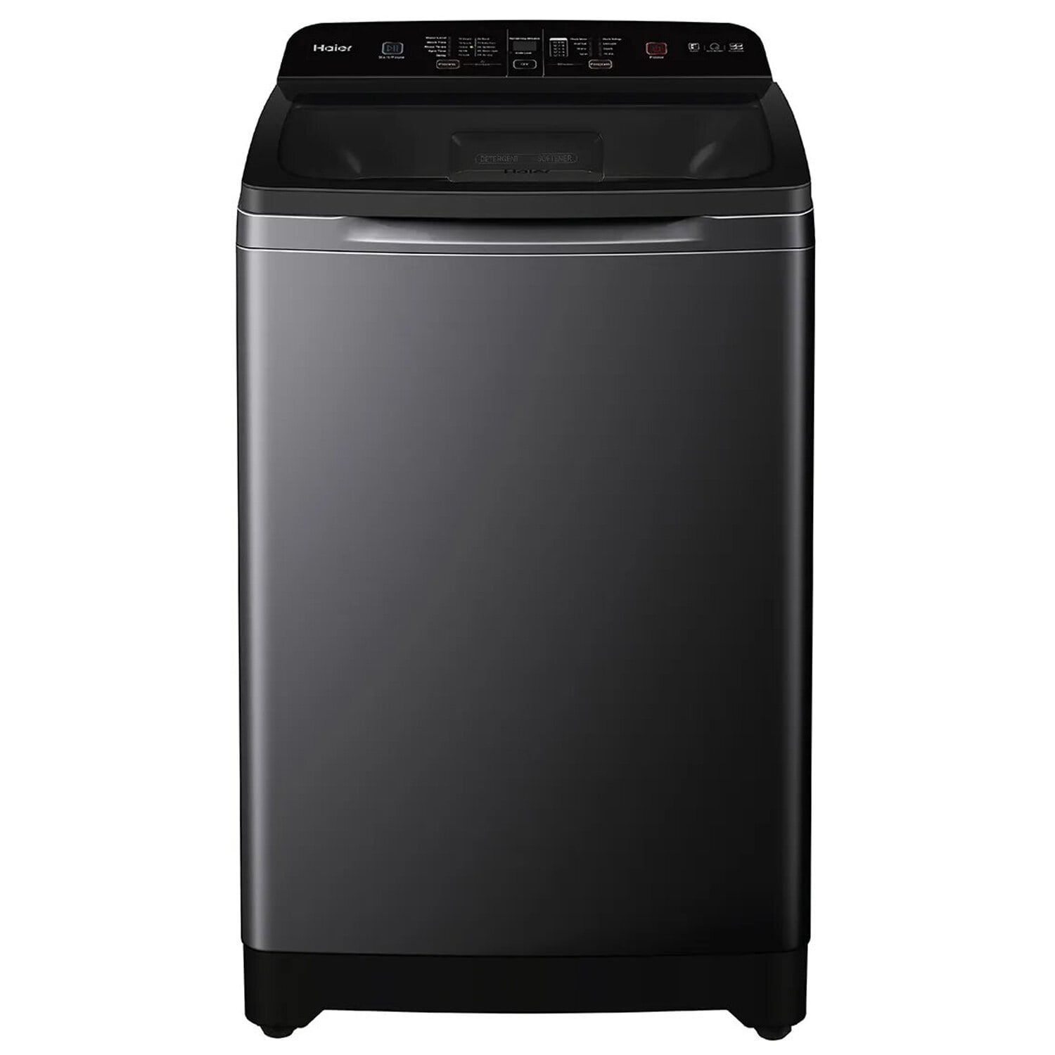Haier 7 KG Fully Automatic Top Load Machine with Back Panel, Built-in Heater and Oceanus Wave Drum and Storm Pulsator, Dark Jade Silver, HWM70-678ES8 - Image 1