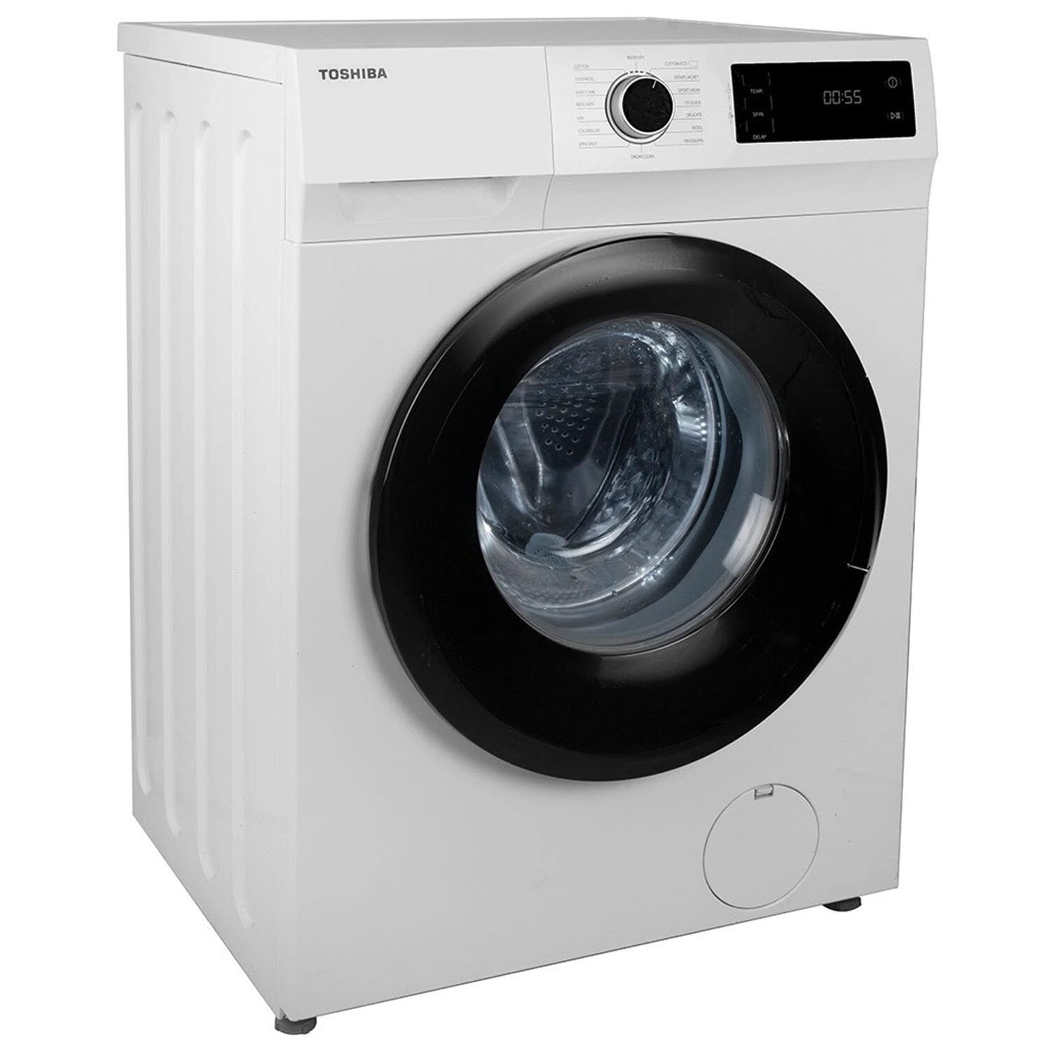 Toshiba 8KG Fully Automatic Inverter Front Load Machine with In-built Heater, White, TW-BJ90S2 - Image 2