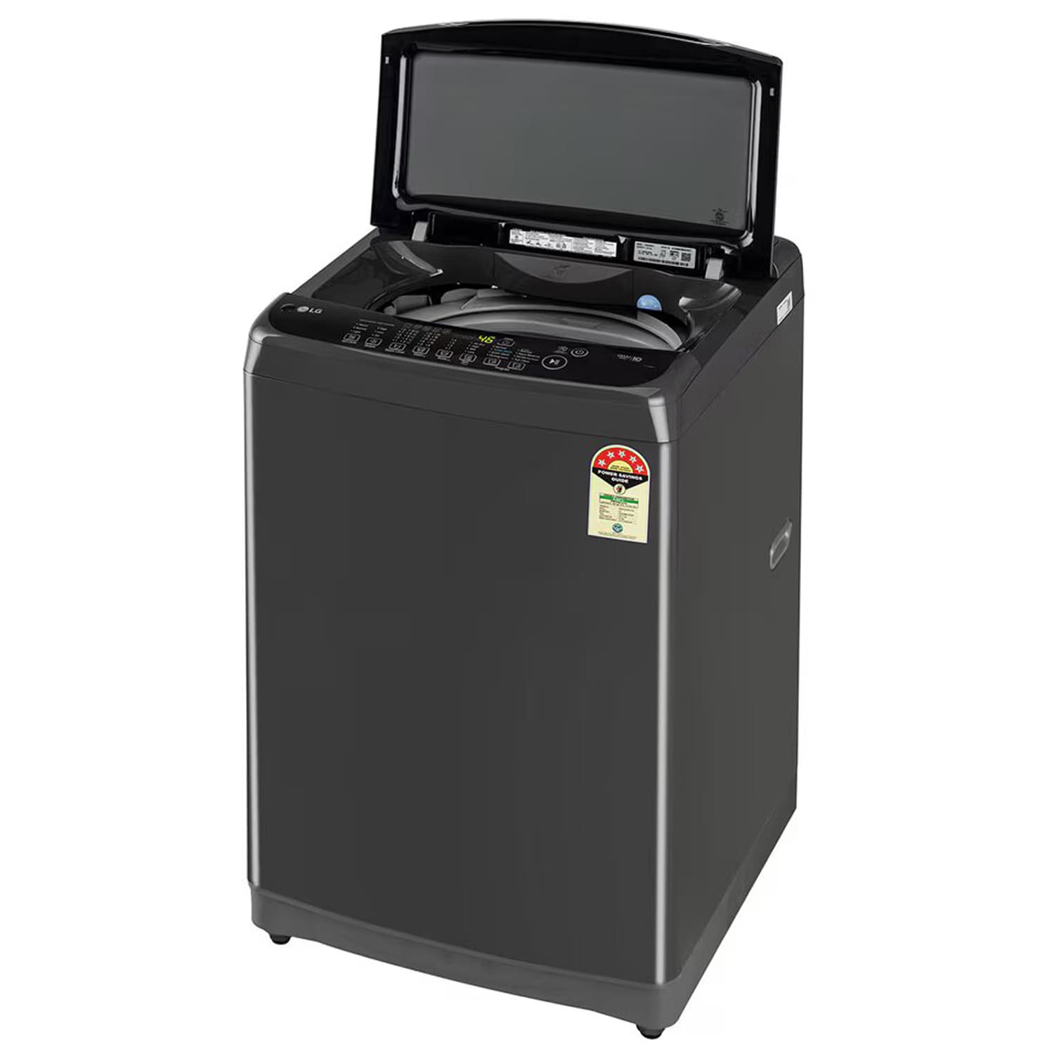 LG 9 KG Fully Automatic Top Load Machine with Smart Inverter Motor, Auto Tub Clean and Smart Diagnostics, Middle Black, T90AJMB1Z LG 9 KG Fully Automatic Top Load Machine with Smart Inverter Motor, Auto Tub Clean and Smart Diagnostics, Middle Black, T90AJMB1Z - Image 9