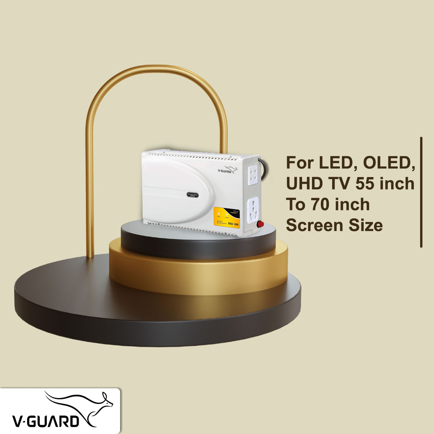 V GUARD Voltage stabilizers DIGI 200 - Image 3