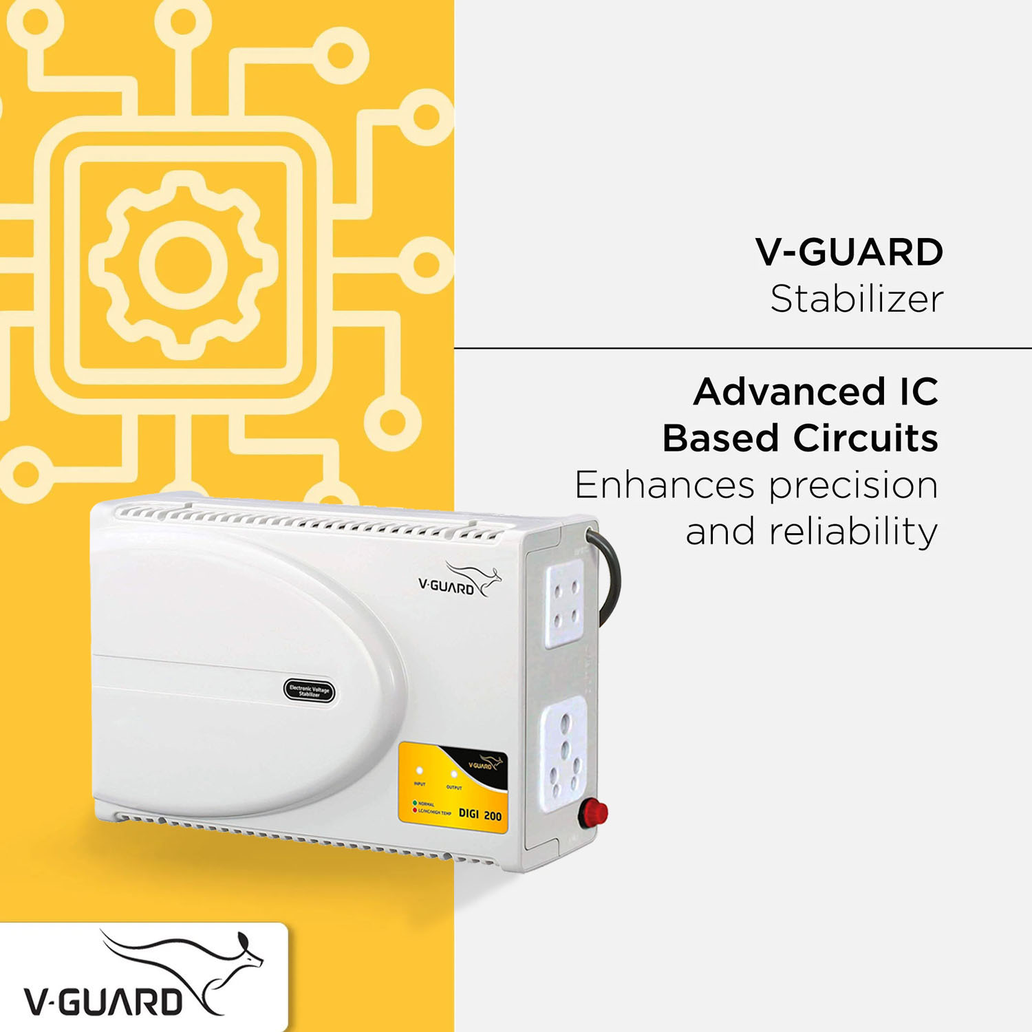 V GUARD Voltage stabilizers DIGI 200 - Image 9
