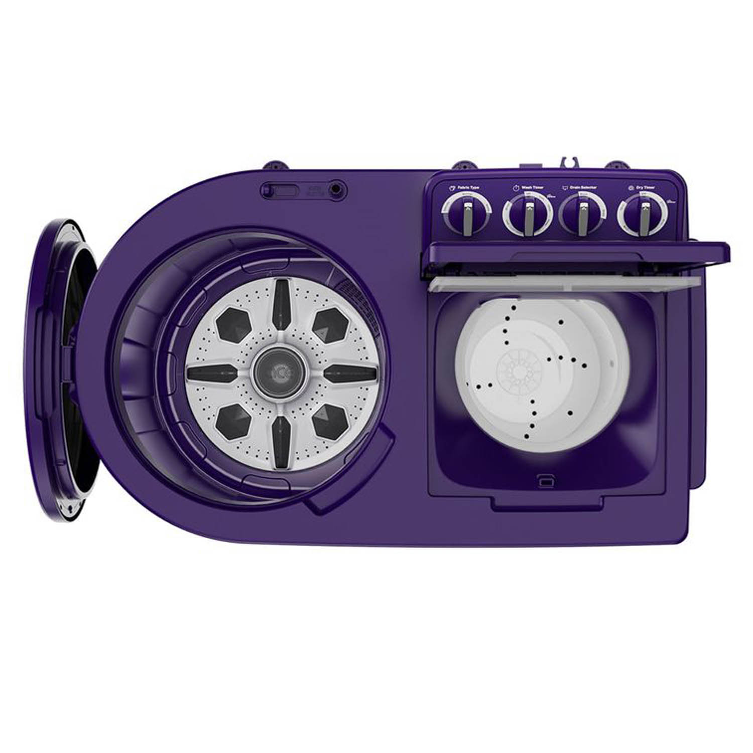 Whirlpool 8.5KG 5 Star Semi-Automatic Washing Machine with Turbo Lint Filter and Faster Drying, Ace Turbo Dry Xtraa-ACE 8.5 TRB DRY XTRAA PURPLE DZL (10YR) - Image 6