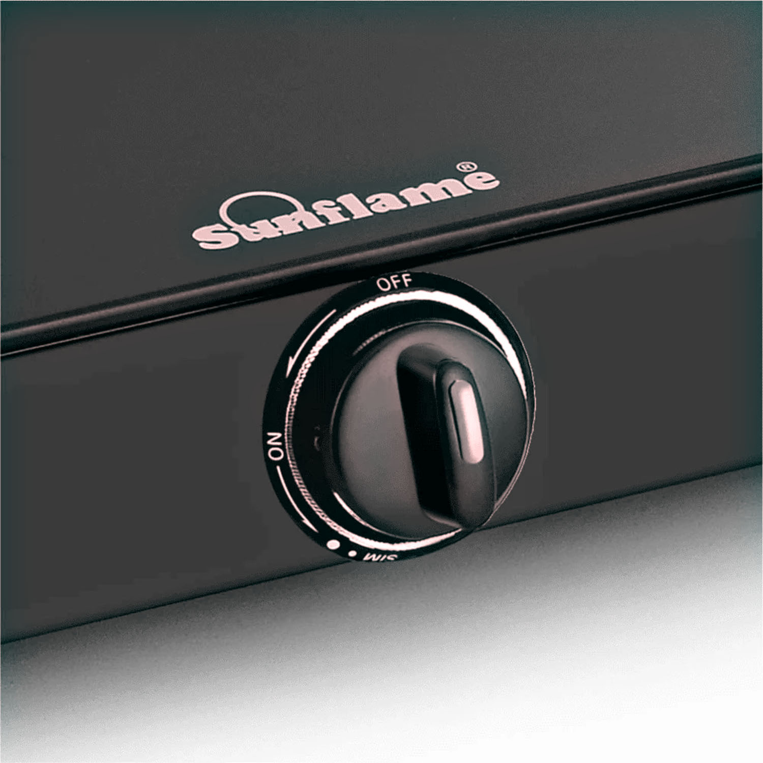 Sunflame Cooktop with 6MM Toughened Glass, Brass Burners and Black Powder Coated Galvanized Steel, LPG Stove GT Crown, Black-3 Brass Burner - Image 6