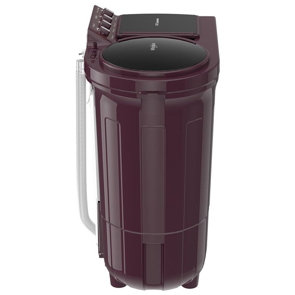 Whirlpool 7.5KG Semi-Automatic Washing Machine, Wine Dazzle, ACE 7.5 SUPER SOAK - Image 3