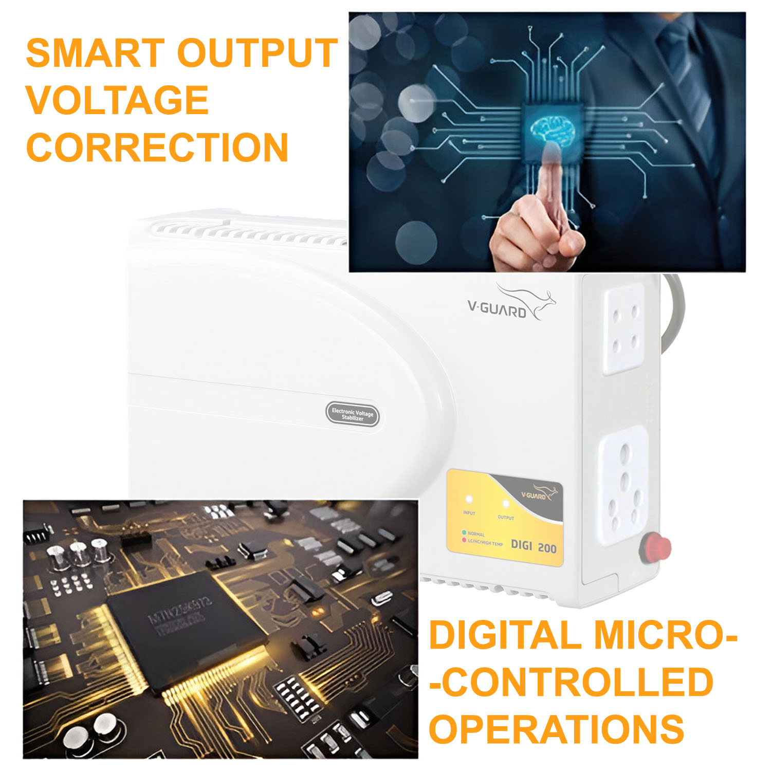 V GUARD Voltage stabilizers DIGI 200 - Image 12