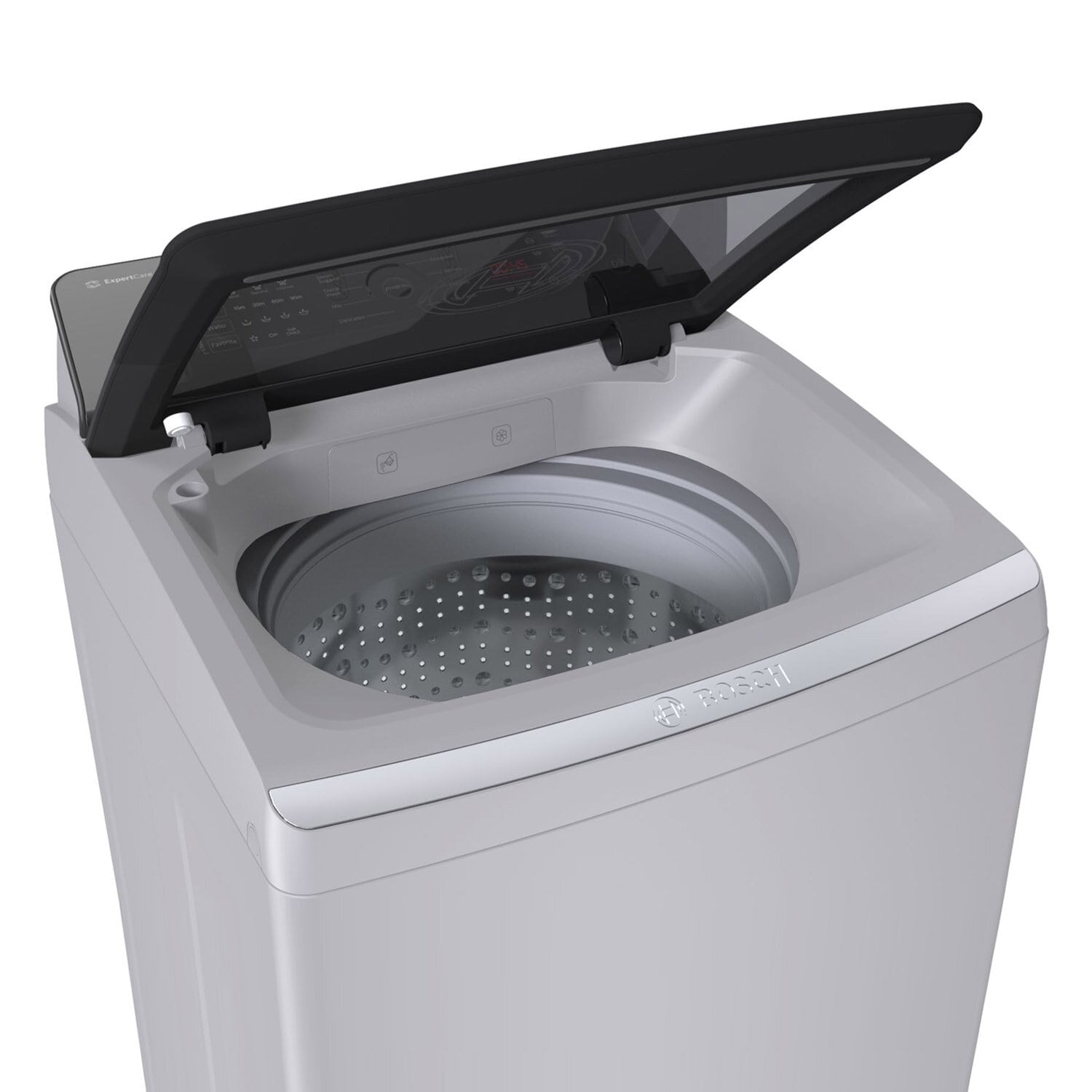 Bosch 8 KG Fully Automatic Top Load Machine with Stainless Steel Drum and Digital Display, Silver, WOE802S7IN - Image 5