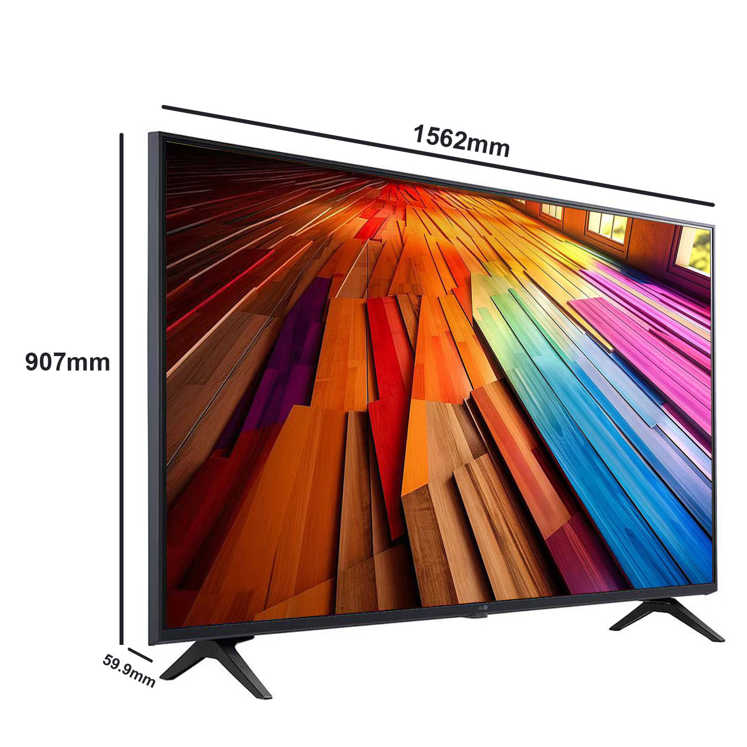 LG 4K TV with Alpha 5 AI Processor with 4K Gen 7 and WebOS, Black, UT8040-70UT80406LA - Image 5
