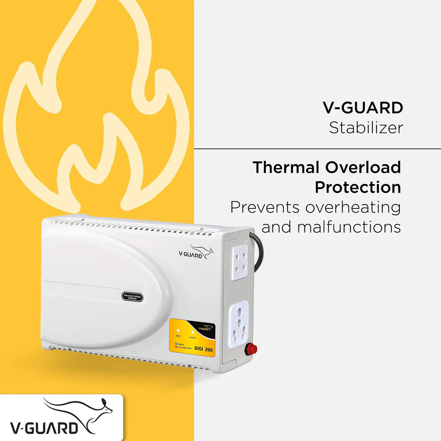 V GUARD Voltage stabilizers DIGI 200 - Image 8