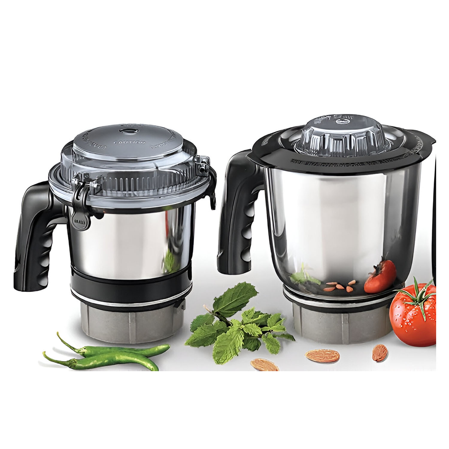 Sujata 1000 Watt, 4 Jars, Mixer Grinder with Pulse Action, Unbreakable Handle & Coconut Milk Extractor, MG-03 - Image 4