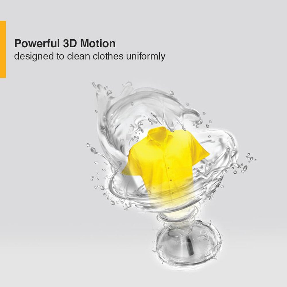 Whirlpool 9 KG Semi Automatic Machine with Soft Close Lid, 3D Wave Technology, Waterproof and Shockproof Panel, Grey, Hydro Wash Elite - Image 6